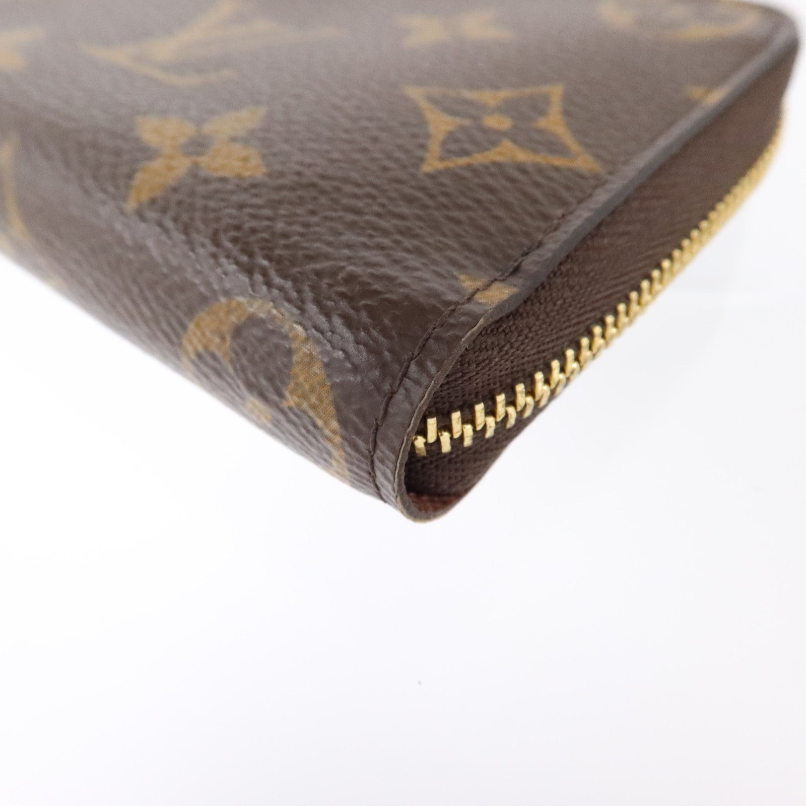 LOUIS VUITTON Monogram Zippy Coin Case金扣零錢包