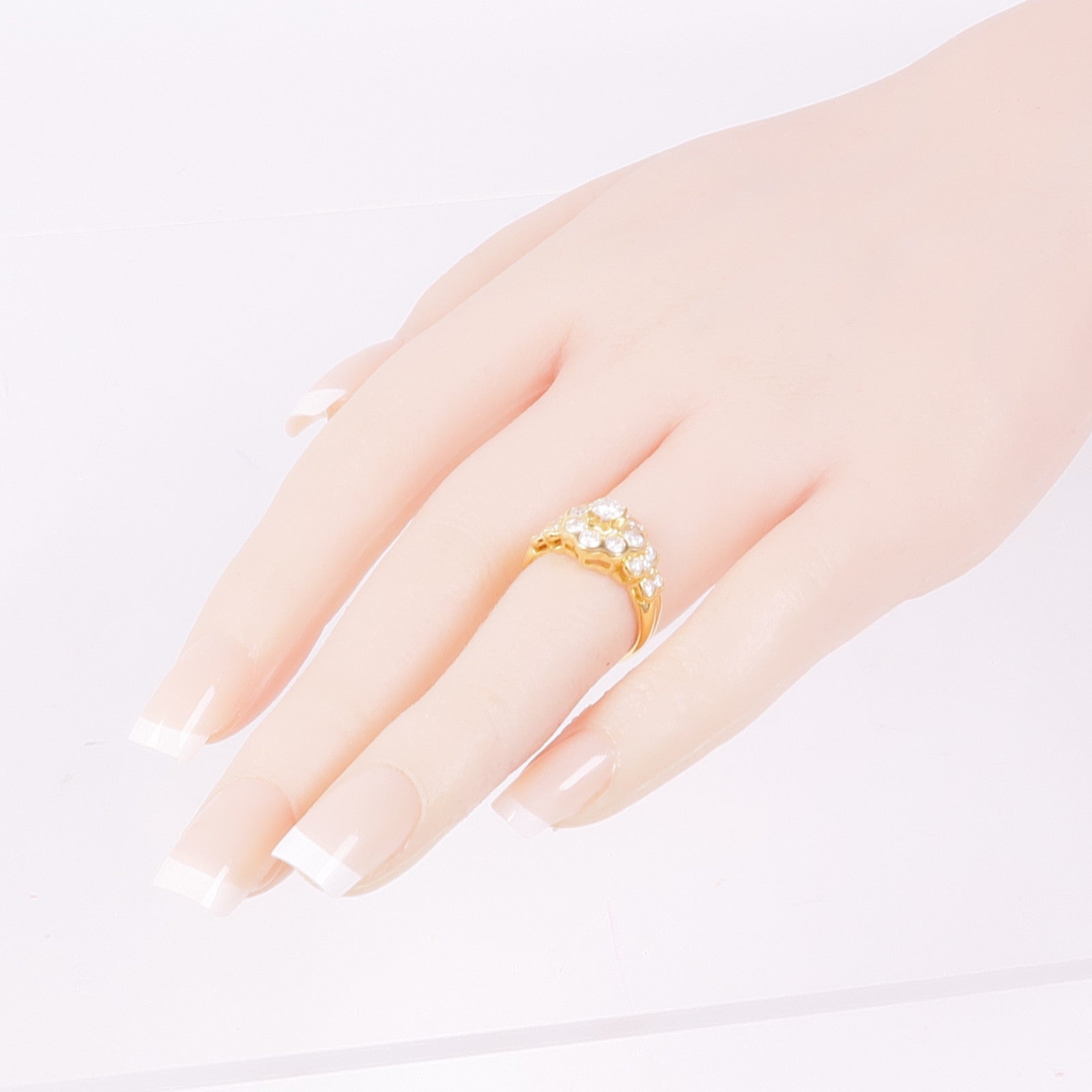 JEWELRY 18K黃金Diamond Ring鑽石戒指US#4.25