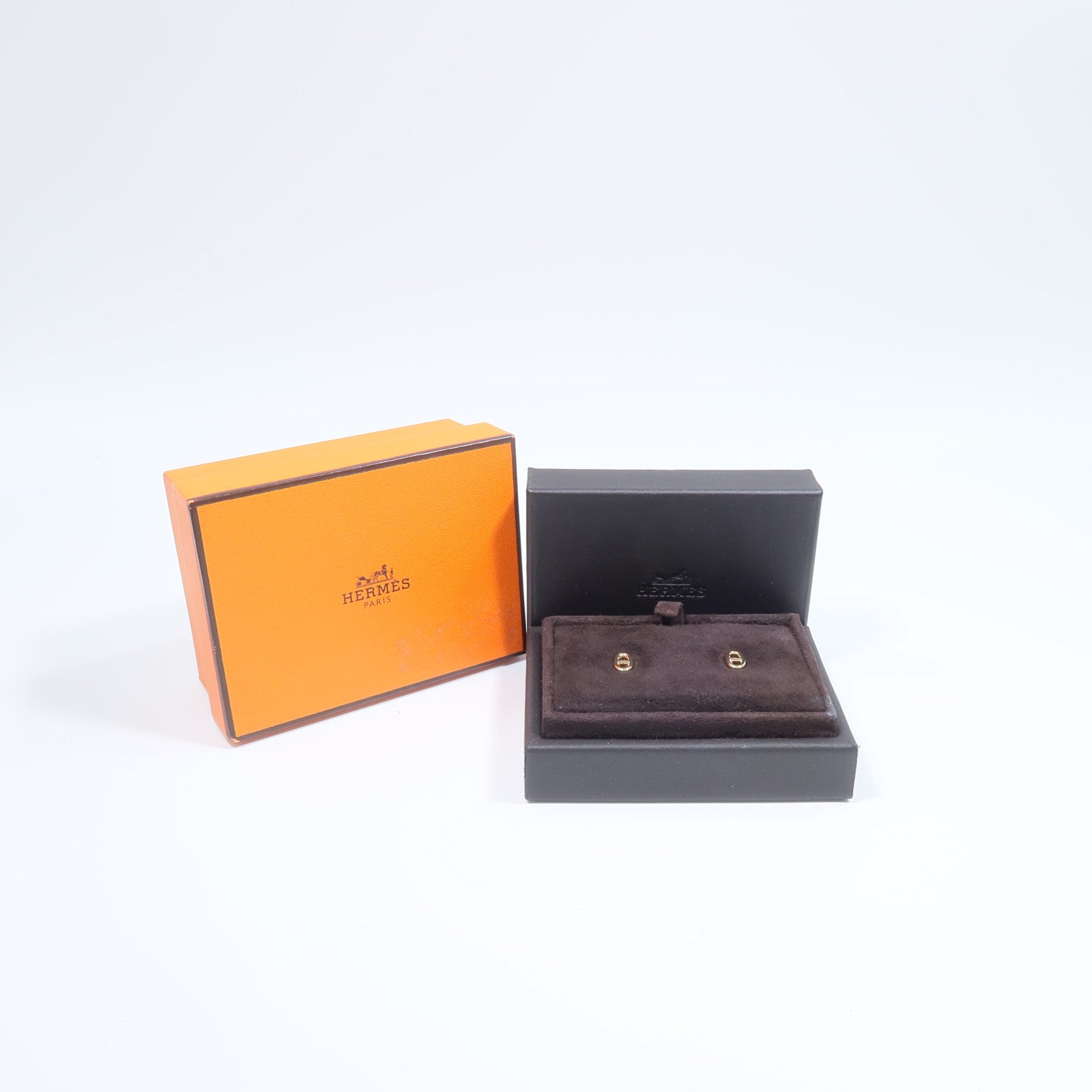 HERMES 18K玫瑰金Farandole earrings耳環
