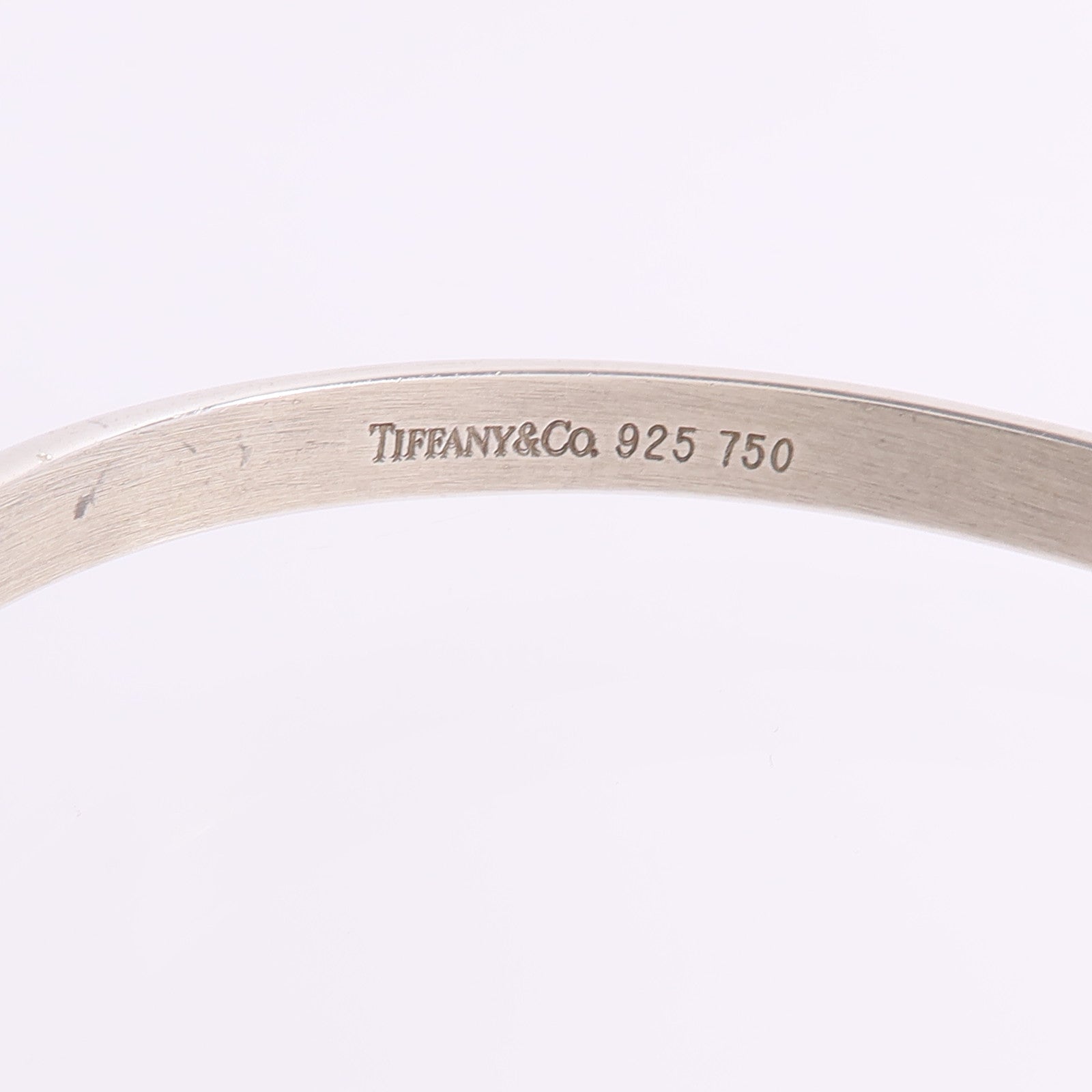 TIFFANY＆CO 925純銀/18K黃金Love Knot Bracelet手鐲