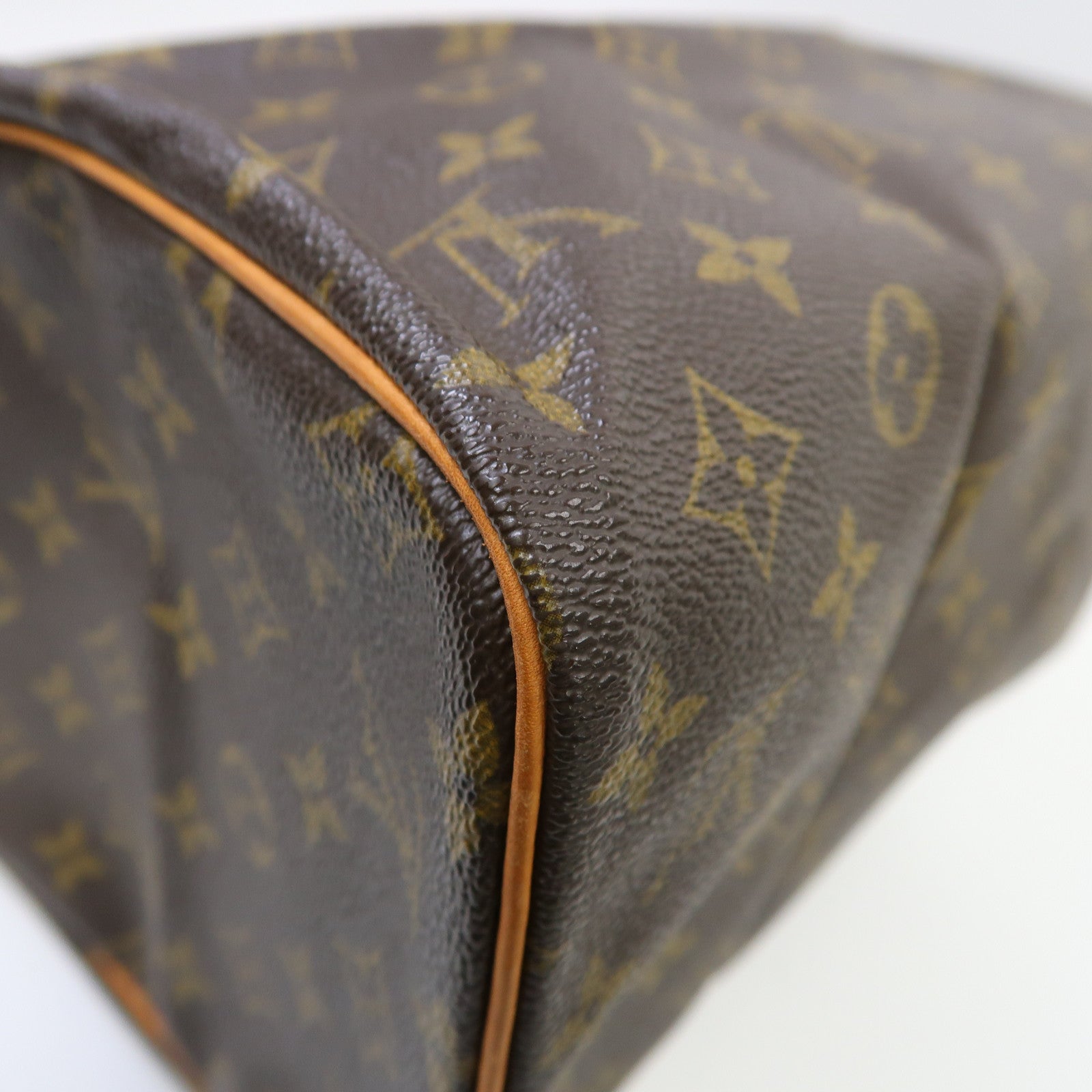 LOUIS VUITTON Monogram Speedy 30金扣手挽袋啡色