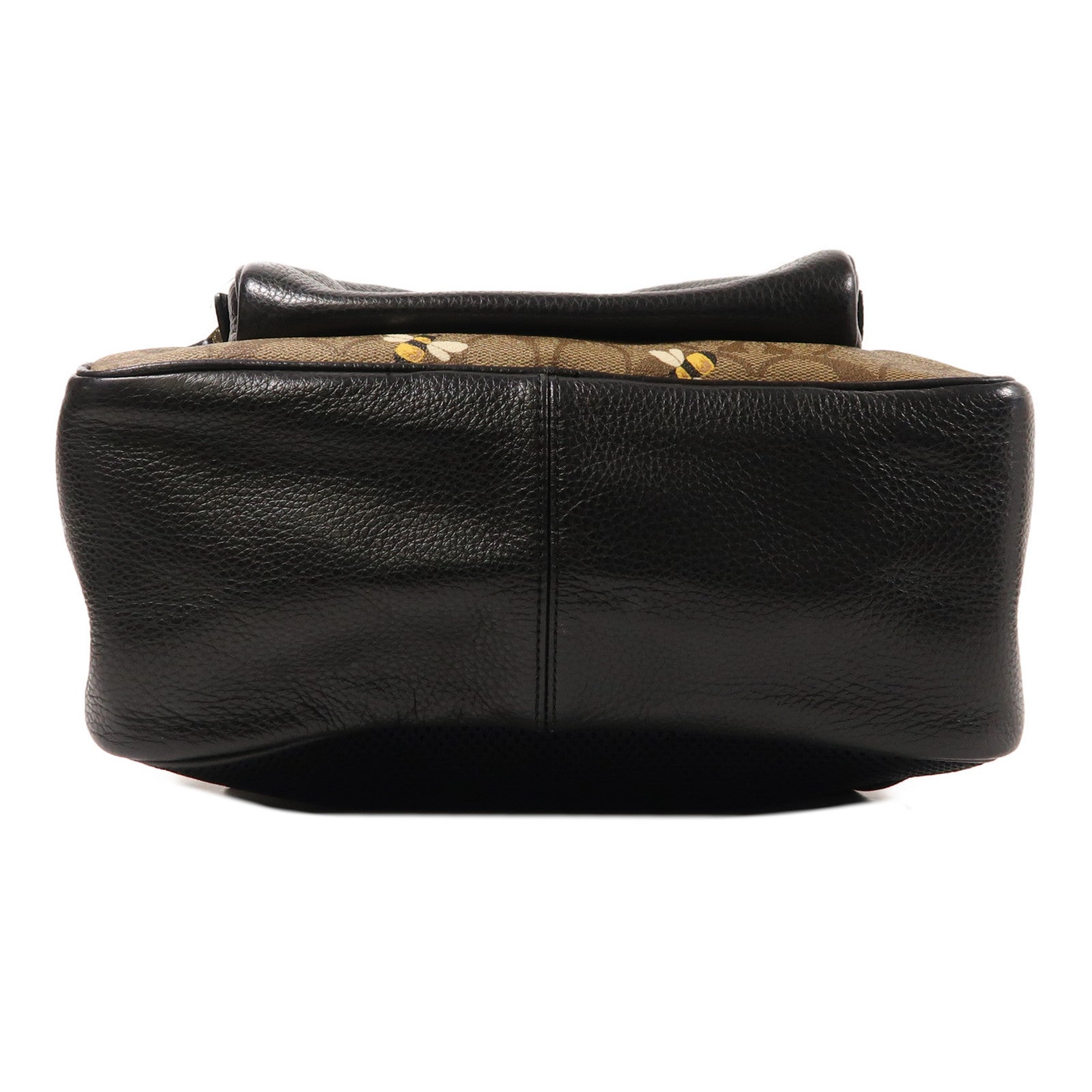 COACH 塗層帆布Backpack金扣背包