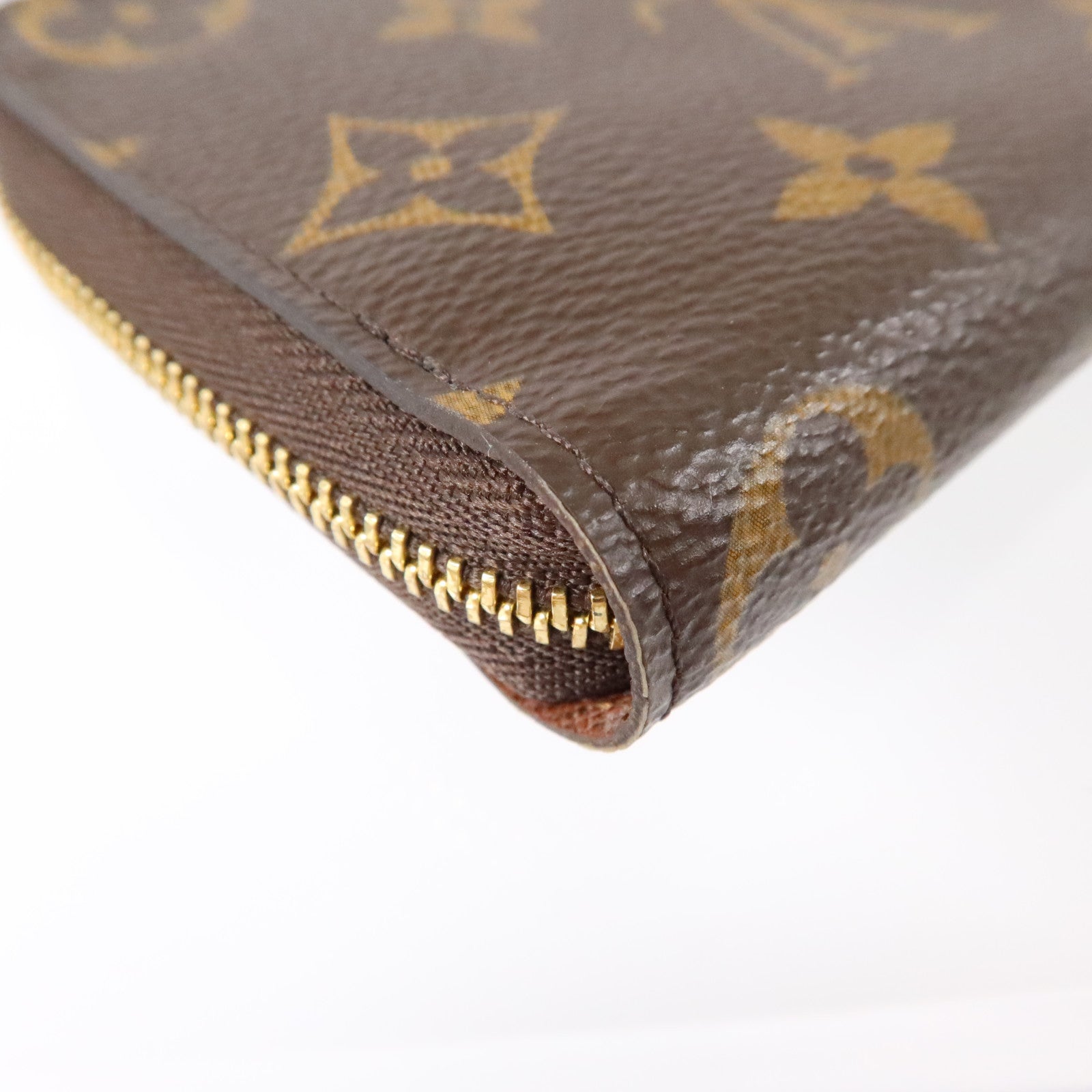 LOUIS VUITTON Monogram Zippy Coin Case金扣零錢包