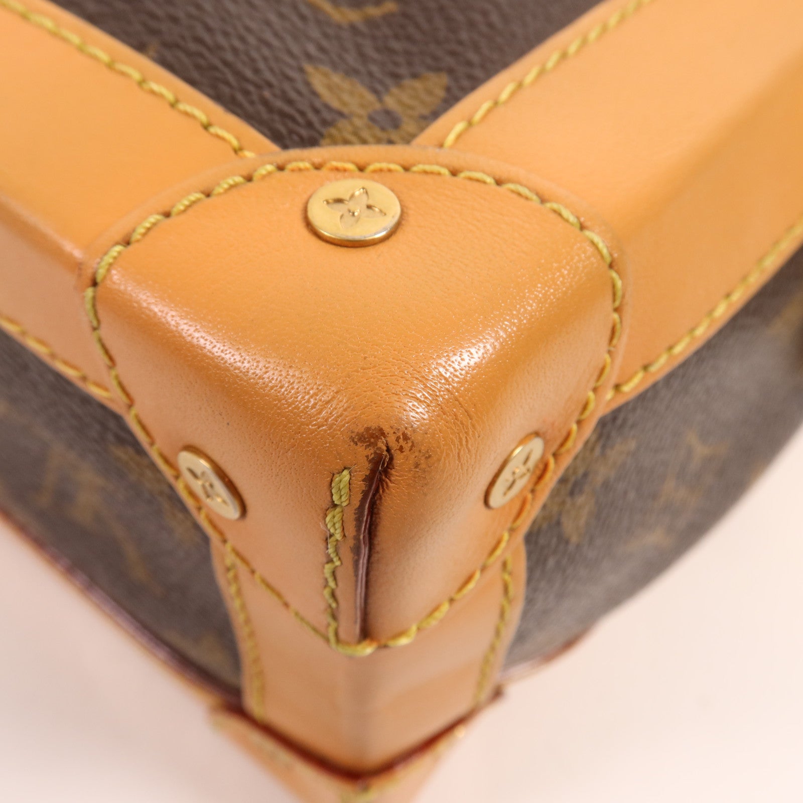 LOUIS VUITTON Monogram Soft Trunk金扣肩背袋