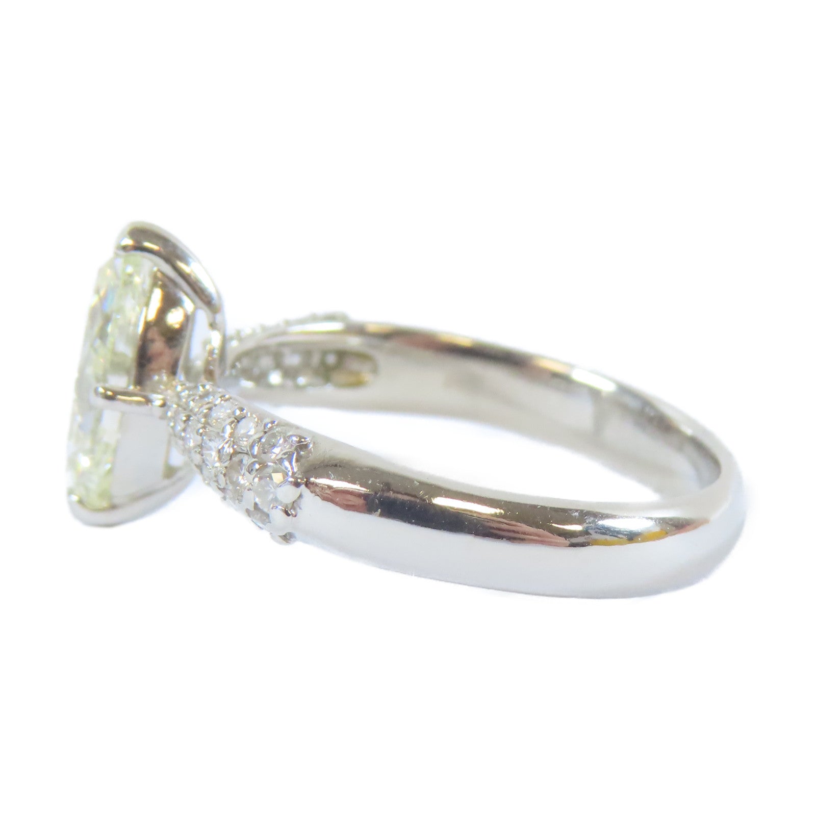 JEWELRY 【激減優惠】PT900白金Ring1.34ct鑽石戒指US#7.25