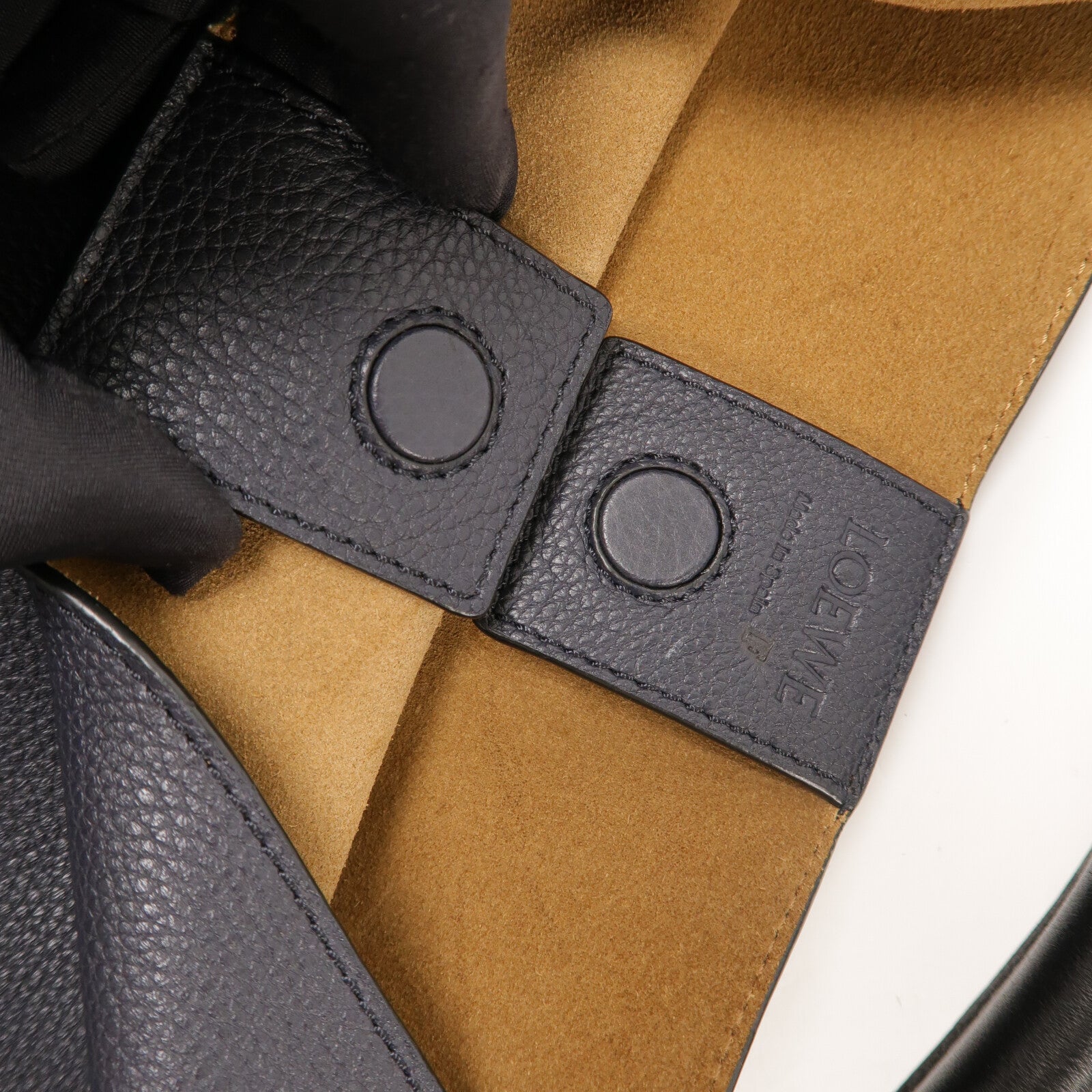 LOEWE 牛皮皮革2 Way Shoulder手挽肩背兩用袋