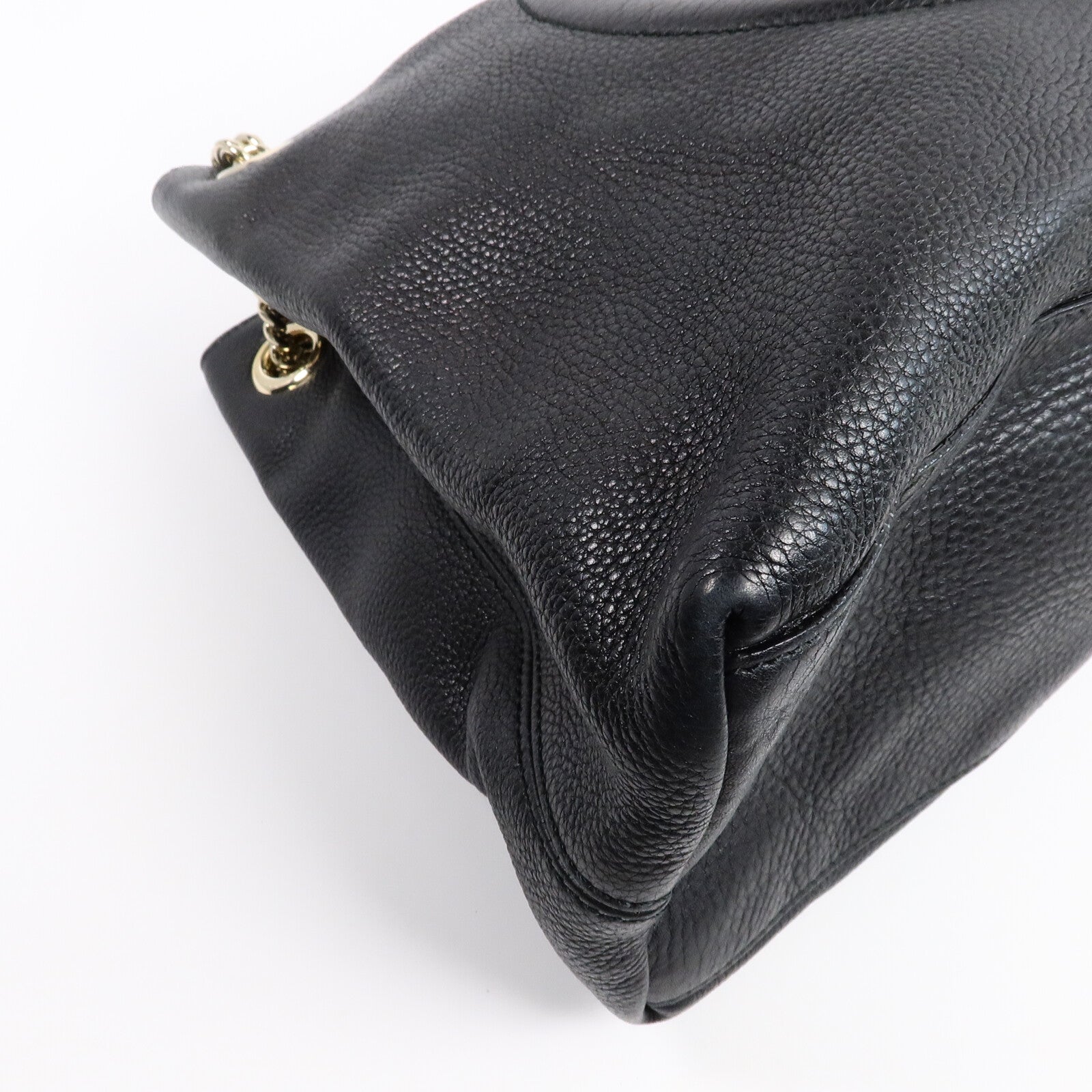 GUCCI 牛皮皮革Chain Shoulder Bag鏈帶肩背袋