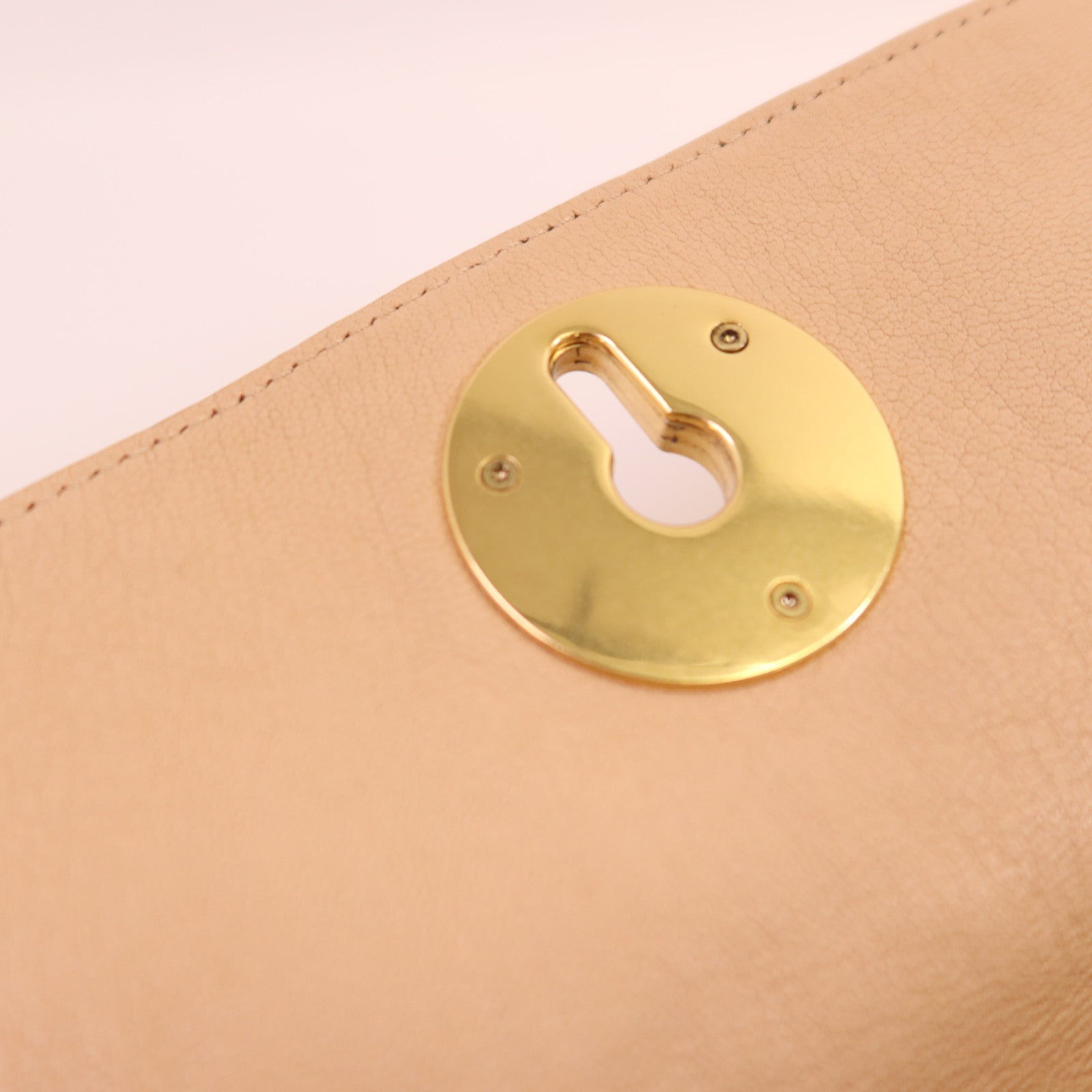 SEE BY CHLOE 牛皮皮革Chain Shoulder金扣鏈帶肩背袋