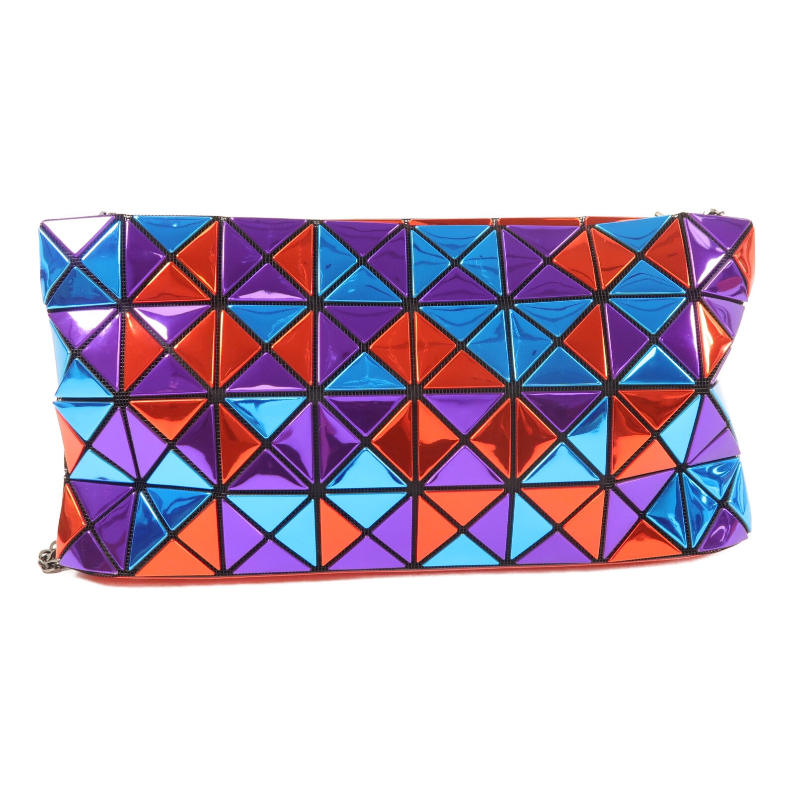 BAO BAO ISSEYMIYAKE PVC Chain Shoulder鏈帶肩背袋