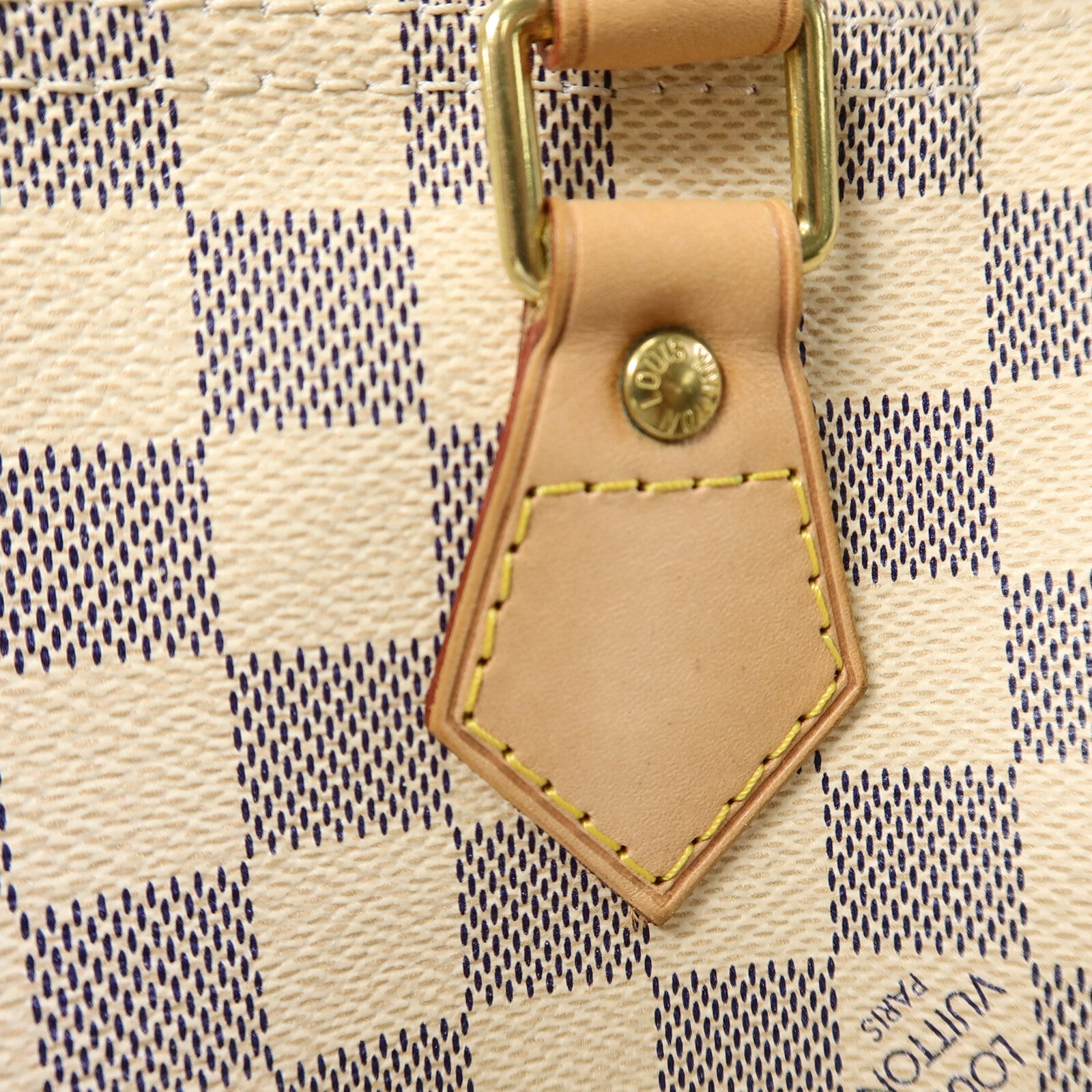 LOUIS VUITTON Damier Azur Speedy 30手挽袋