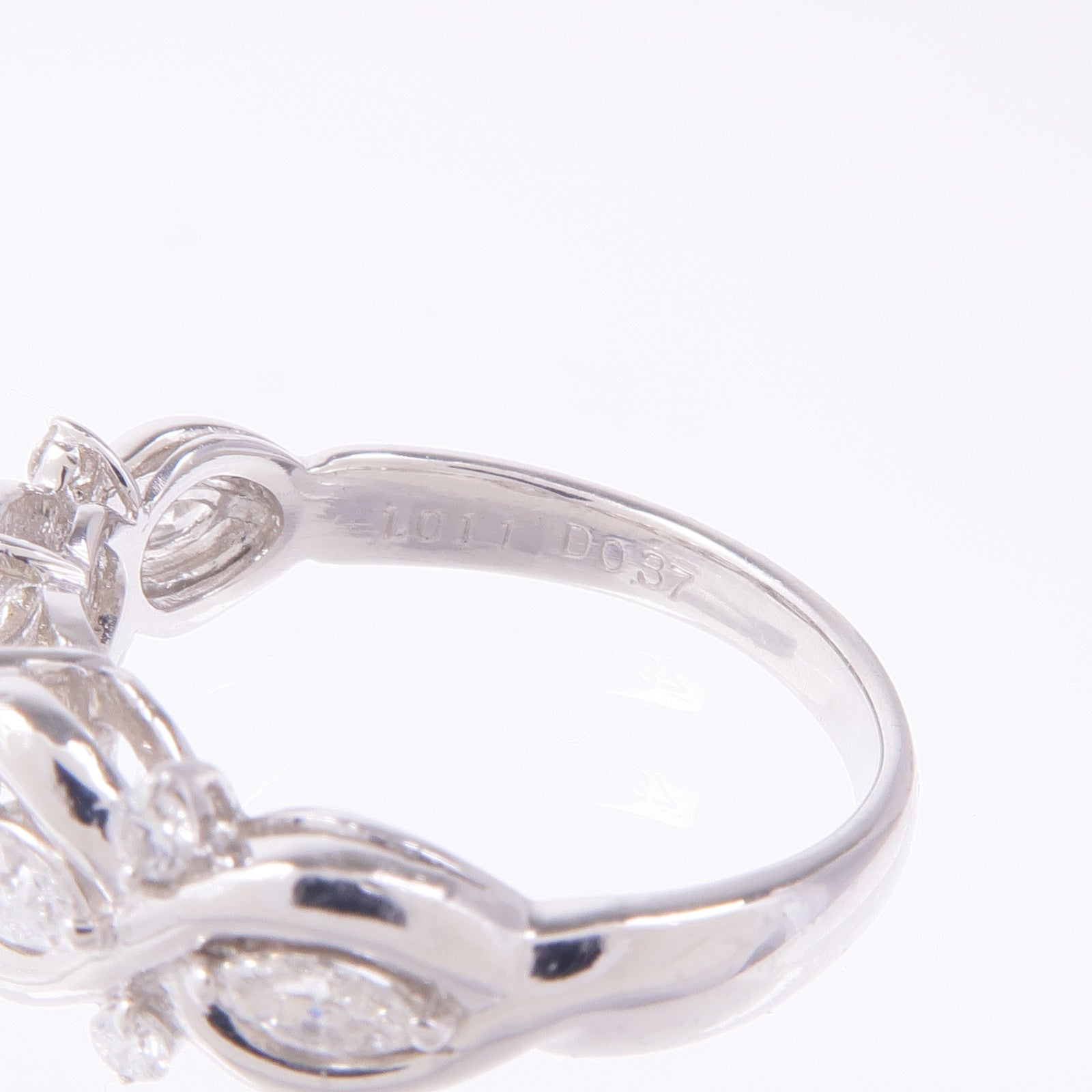 JEWELRY PT900鉑金Diamond Ring鑽石戒指US#6.5