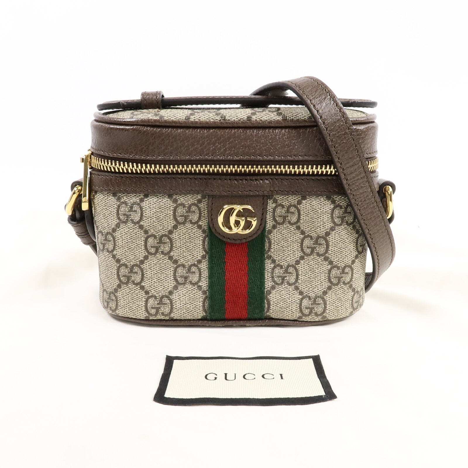 GUCCI 塗層帆布Ophidia GG Supreme肩背袋