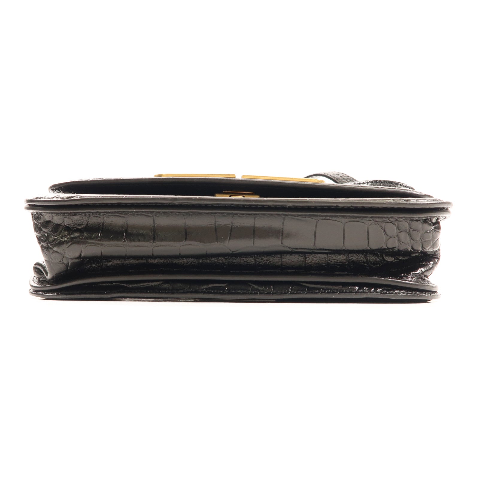 BALENCIAGA 牛皮皮革金扣Shoulder Bag肩背袋