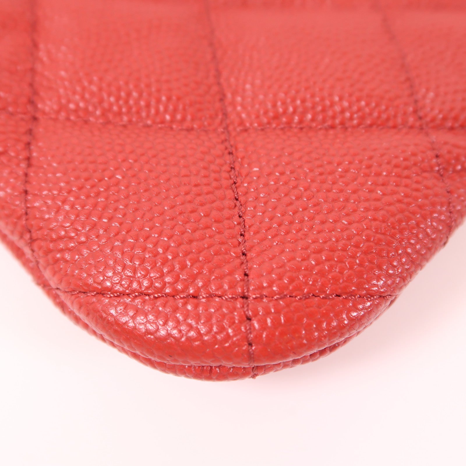 CHANEL 牛皮皮革Clutch金扣手拿包