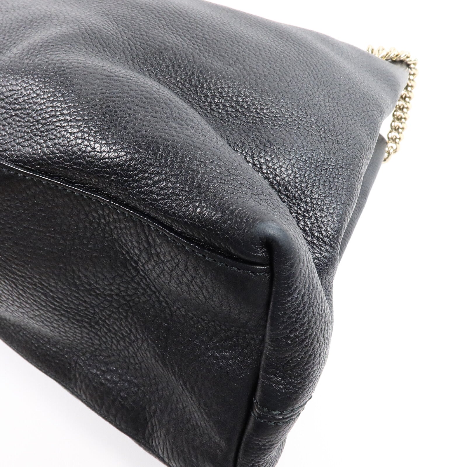 GUCCI 牛皮皮革Chain Shoulder Bag鏈帶肩背袋
