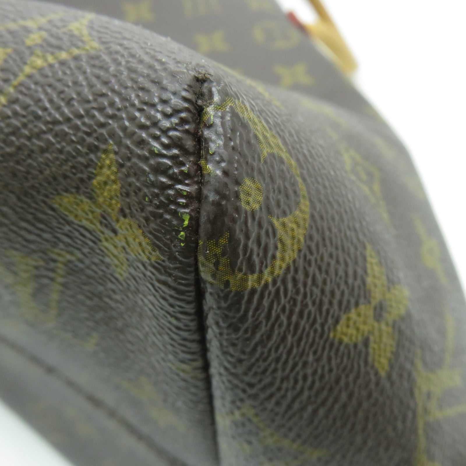 LOUIS VUITTON Monogram Raspail MM金扣肩背袋/手挽袋啡色