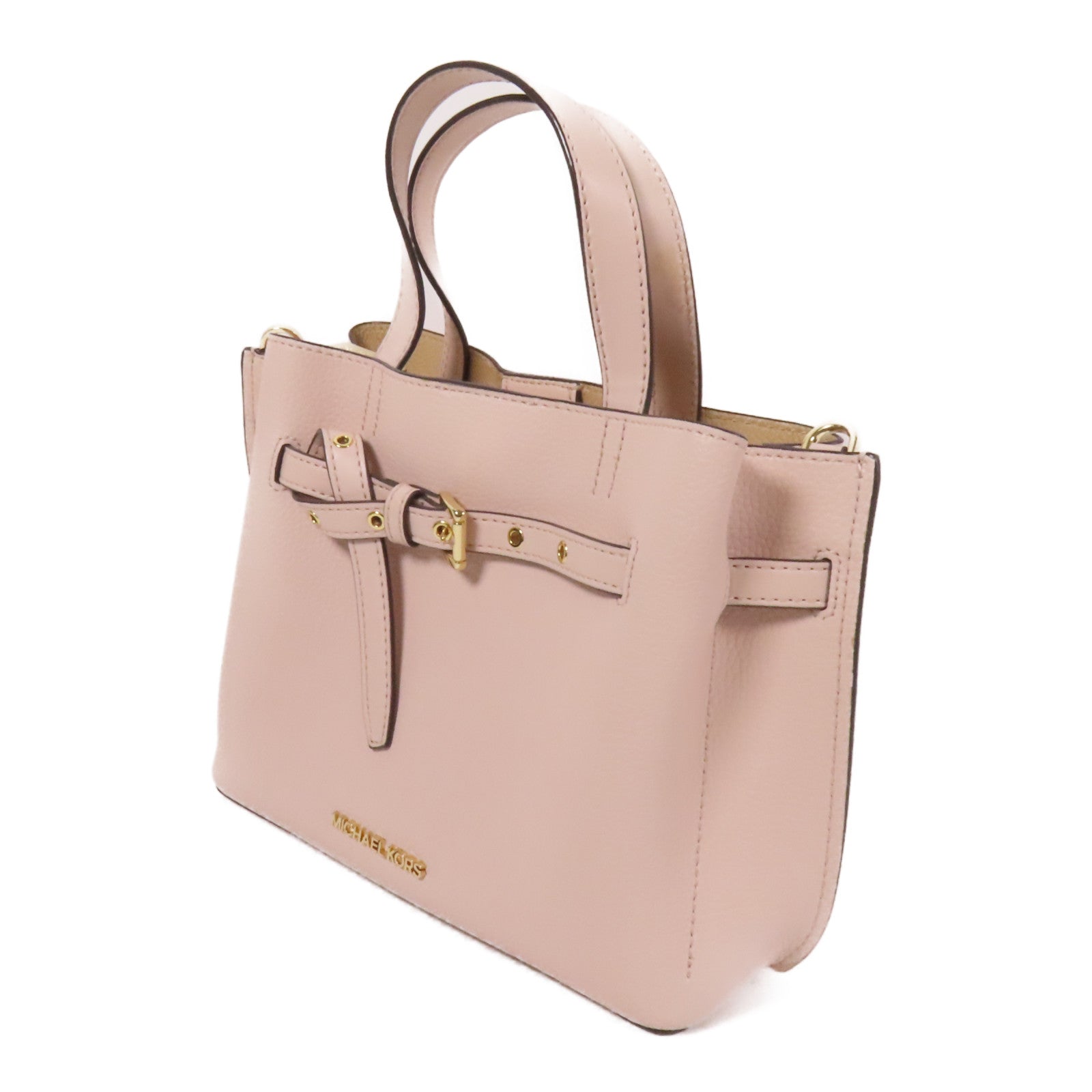 Michael Kors 牛皮皮革Shoulder Bag金扣手挽肩背兩用袋