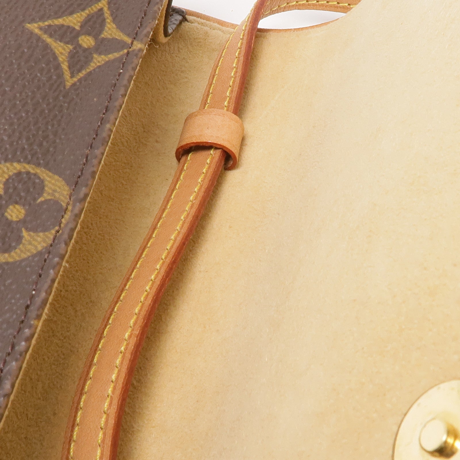 LOUIS VUITTON Monogram Pochette Twin GM金扣肩背袋