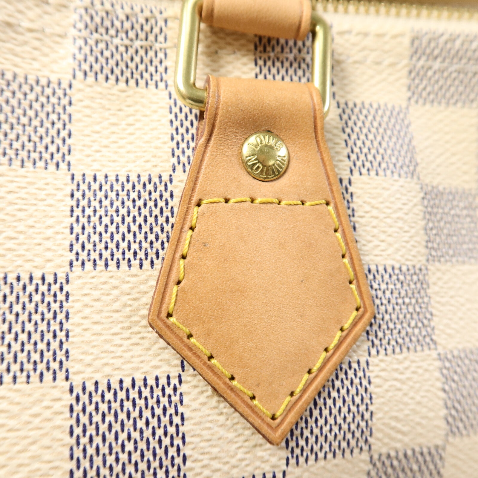 LOUIS VUITTON Damier Azur Speedy 30手挽袋