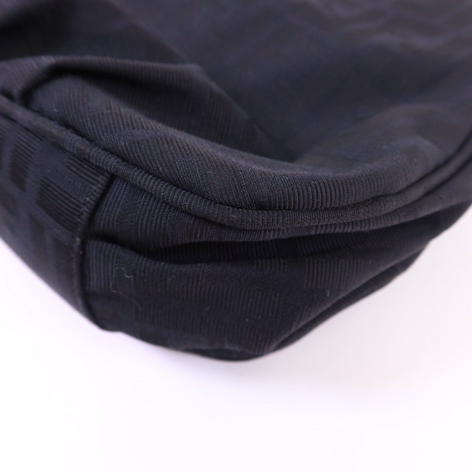 FENDI 帆布Shoulder Bag金扣肩背袋