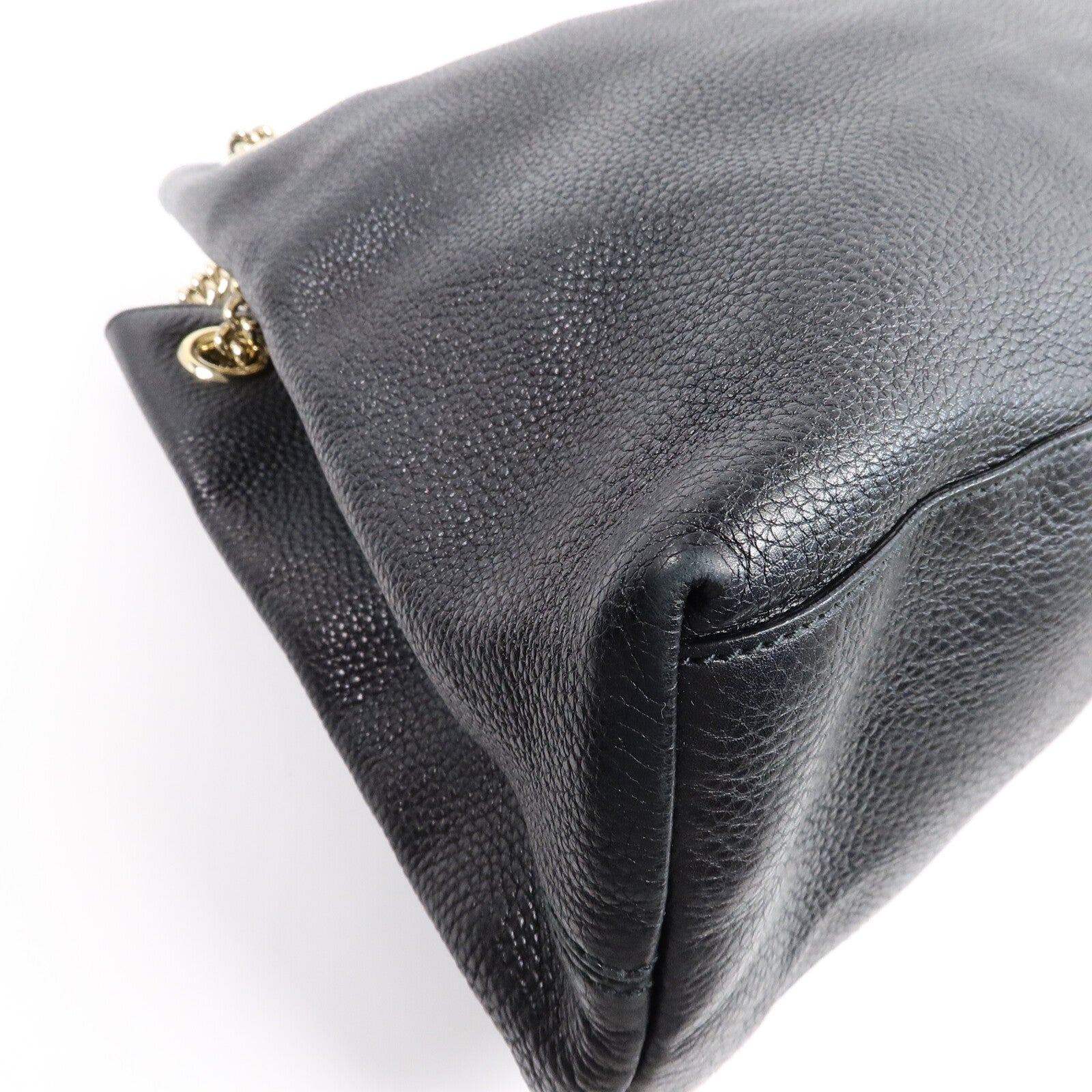 GUCCI 牛皮皮革Chain Shoulder Bag鏈帶肩背袋