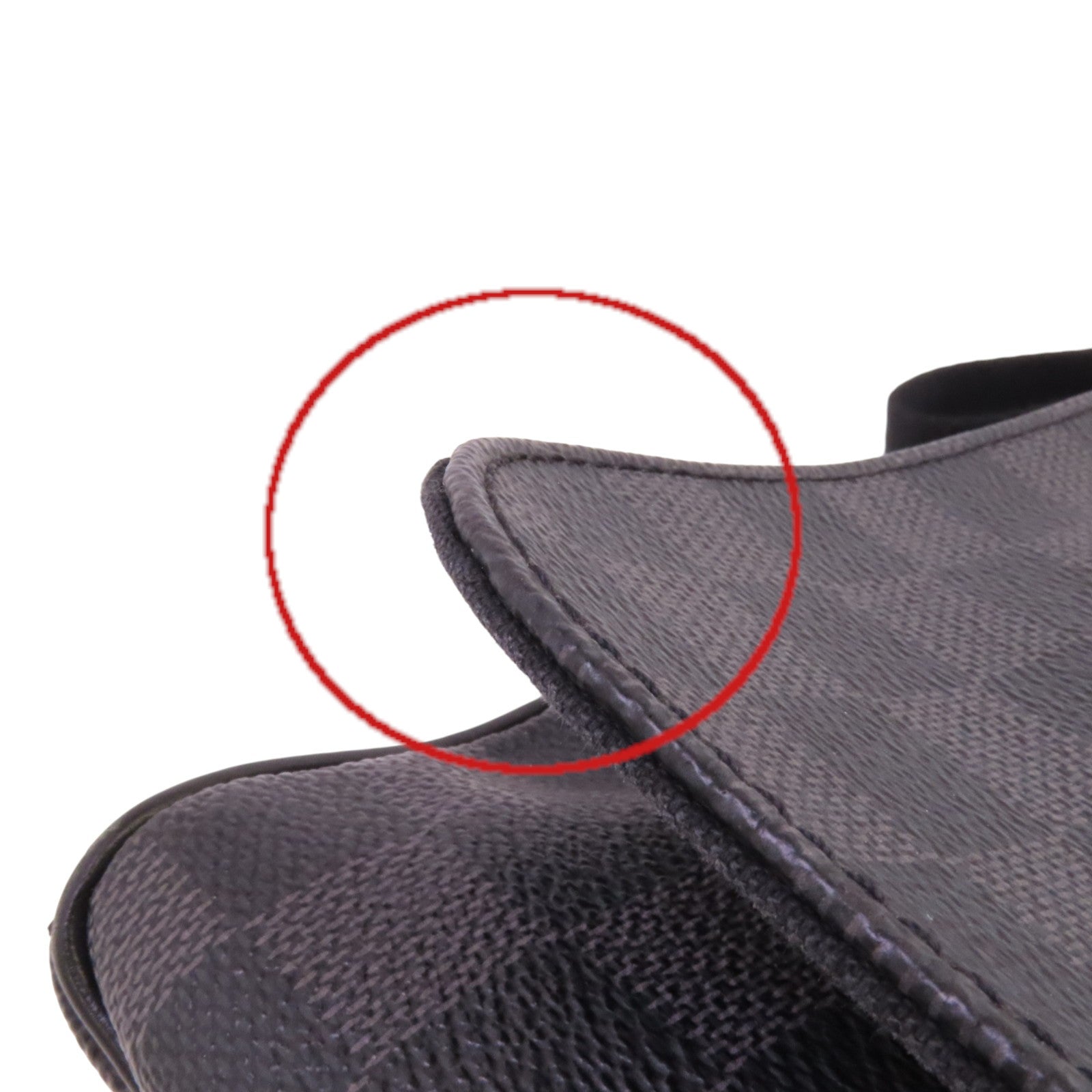 LOUIS VUITTON 【激減優惠】Damier Graphite District GM肩背袋