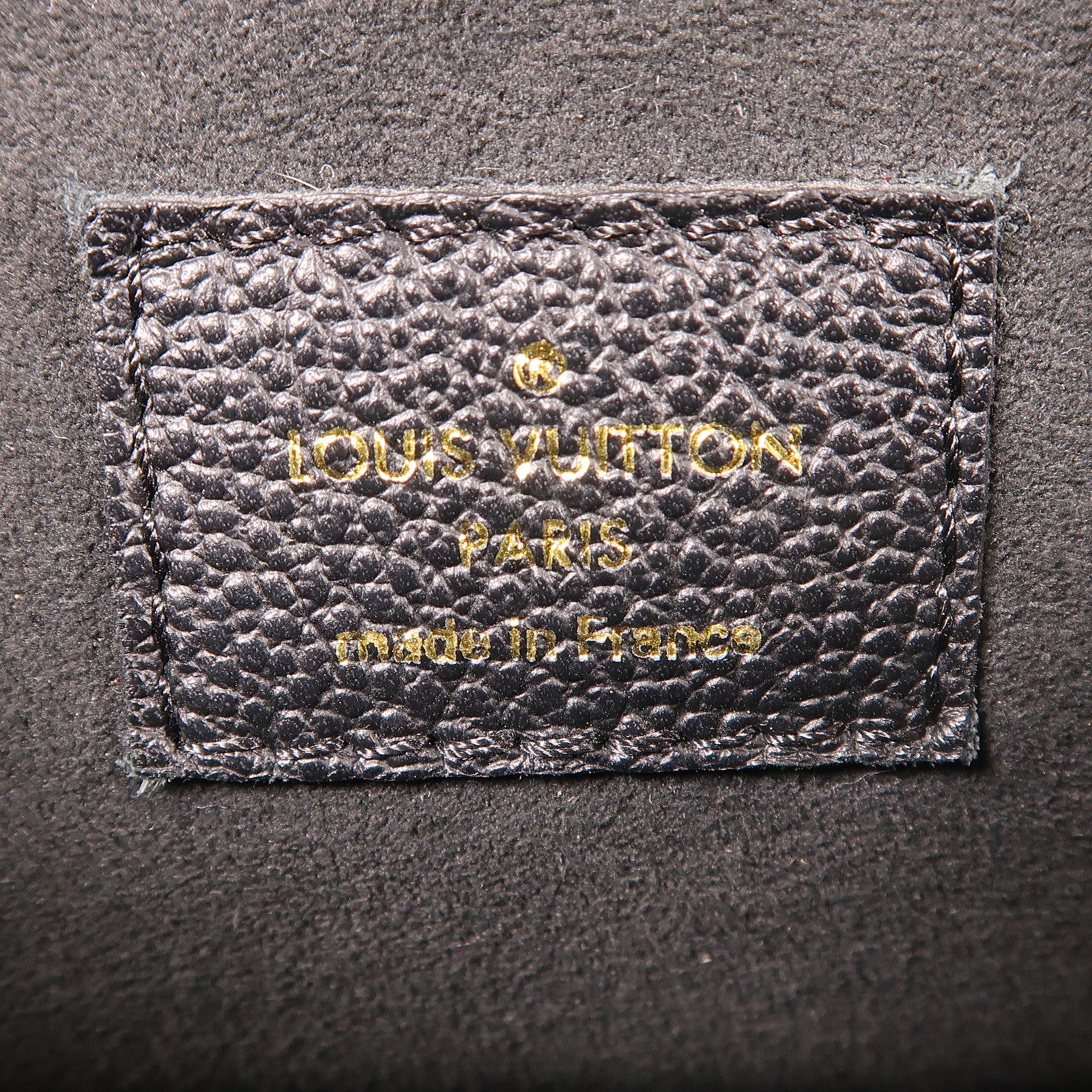 LOUIS VUITTON Monogram Empreinte Vavin PM金扣肩背袋