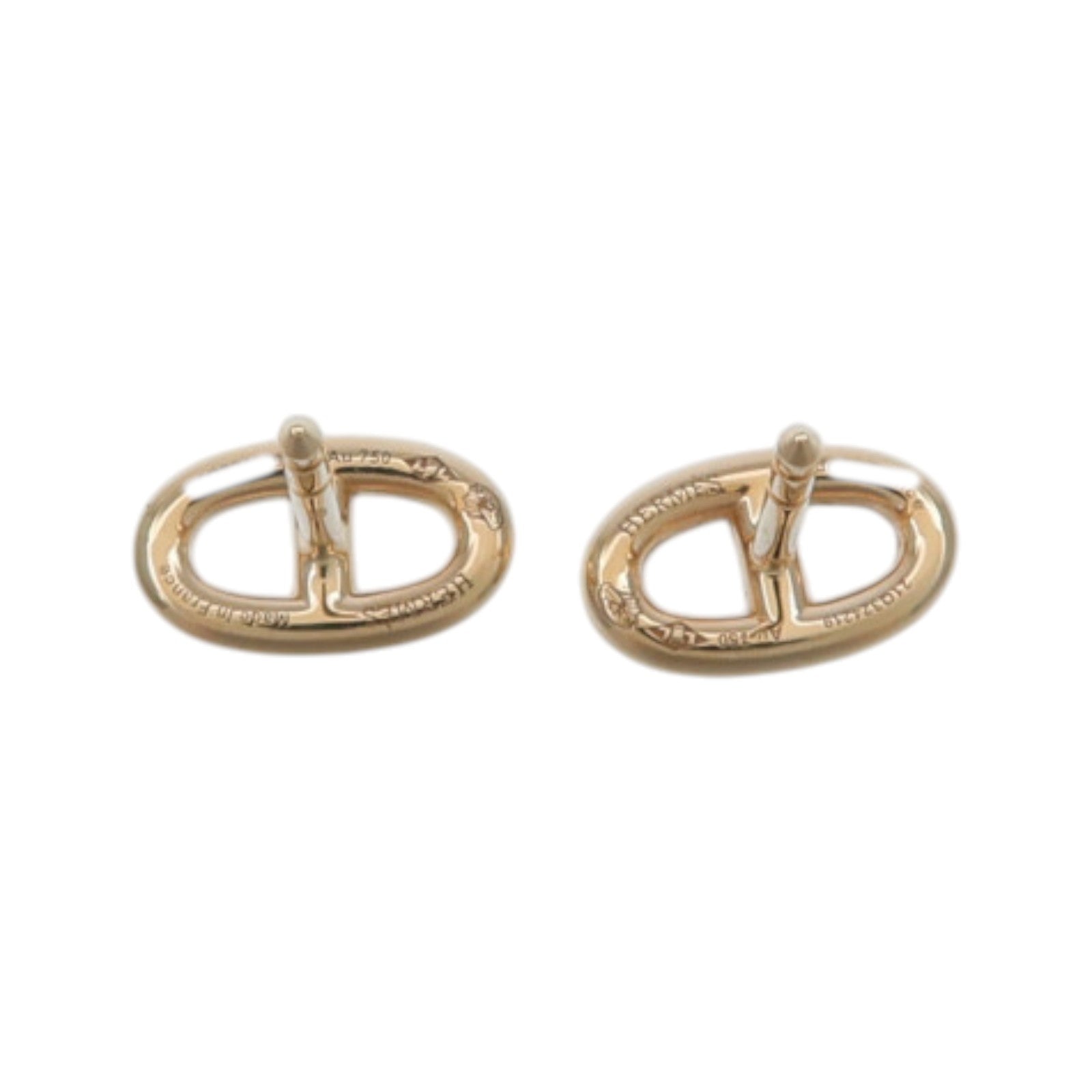 HERMES 18K玫瑰金Farandole earrings耳環