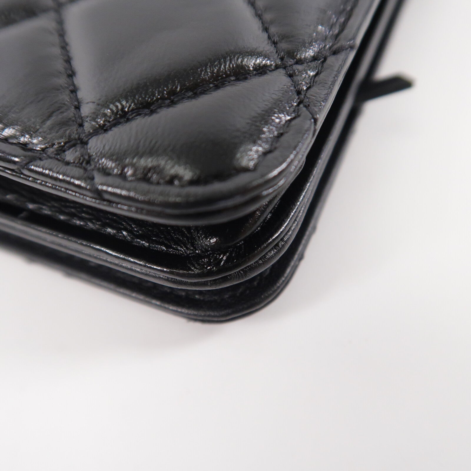 CHANEL 羊皮皮革WOC Wallet On Chain鏈帶肩背袋