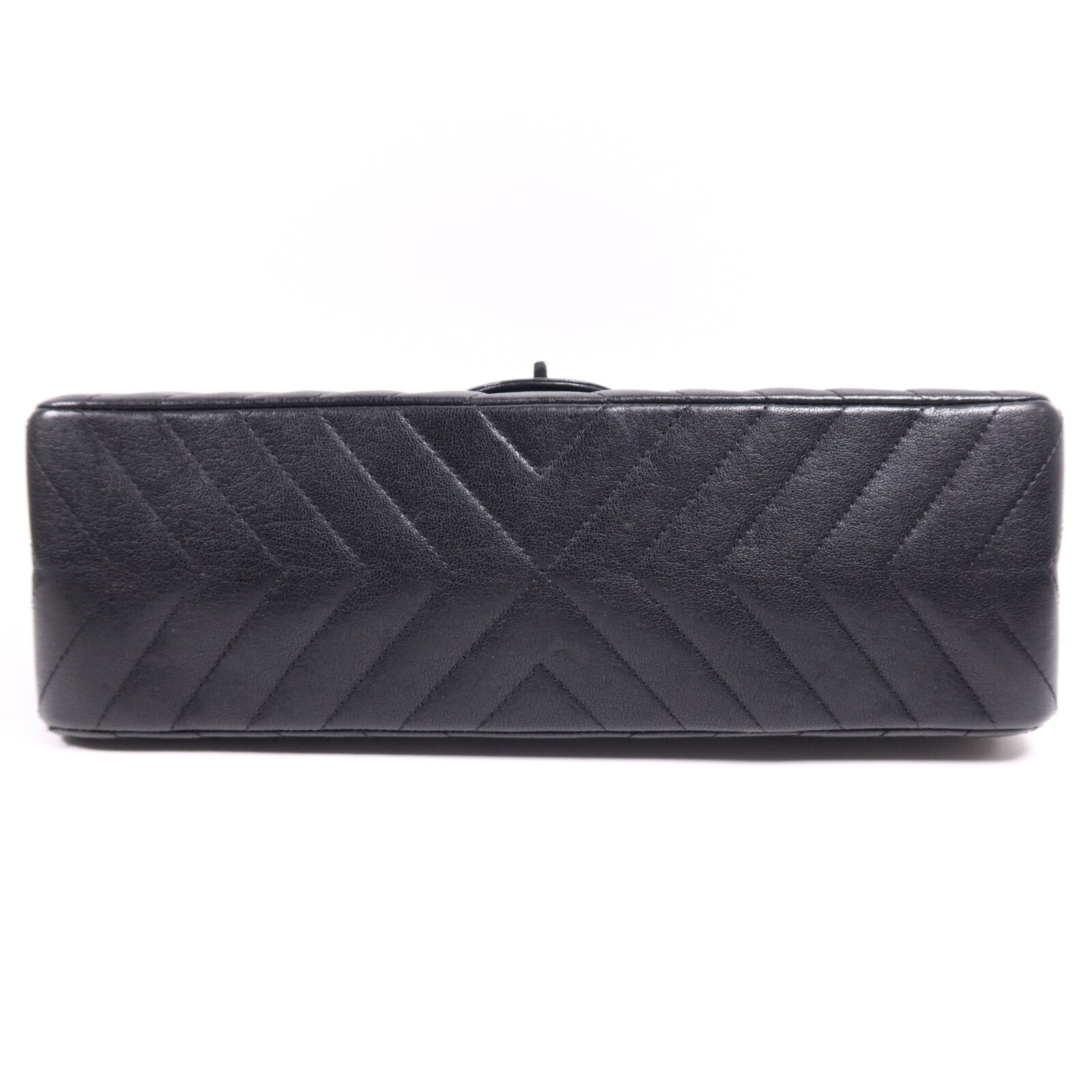 CHANEL 牛皮皮革2.55 (28cm)鏈帶肩背袋