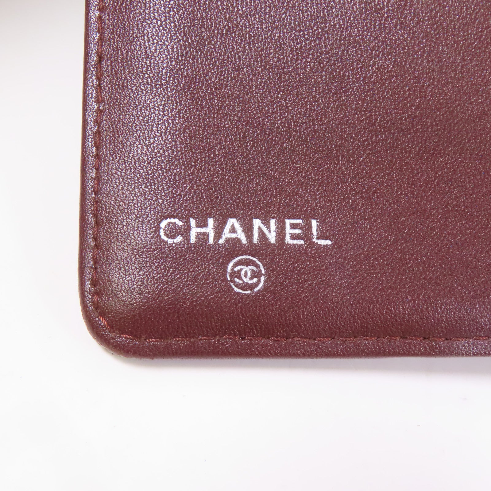 CHANEL CC SHW Long Wallet Lambskin Leather Black
