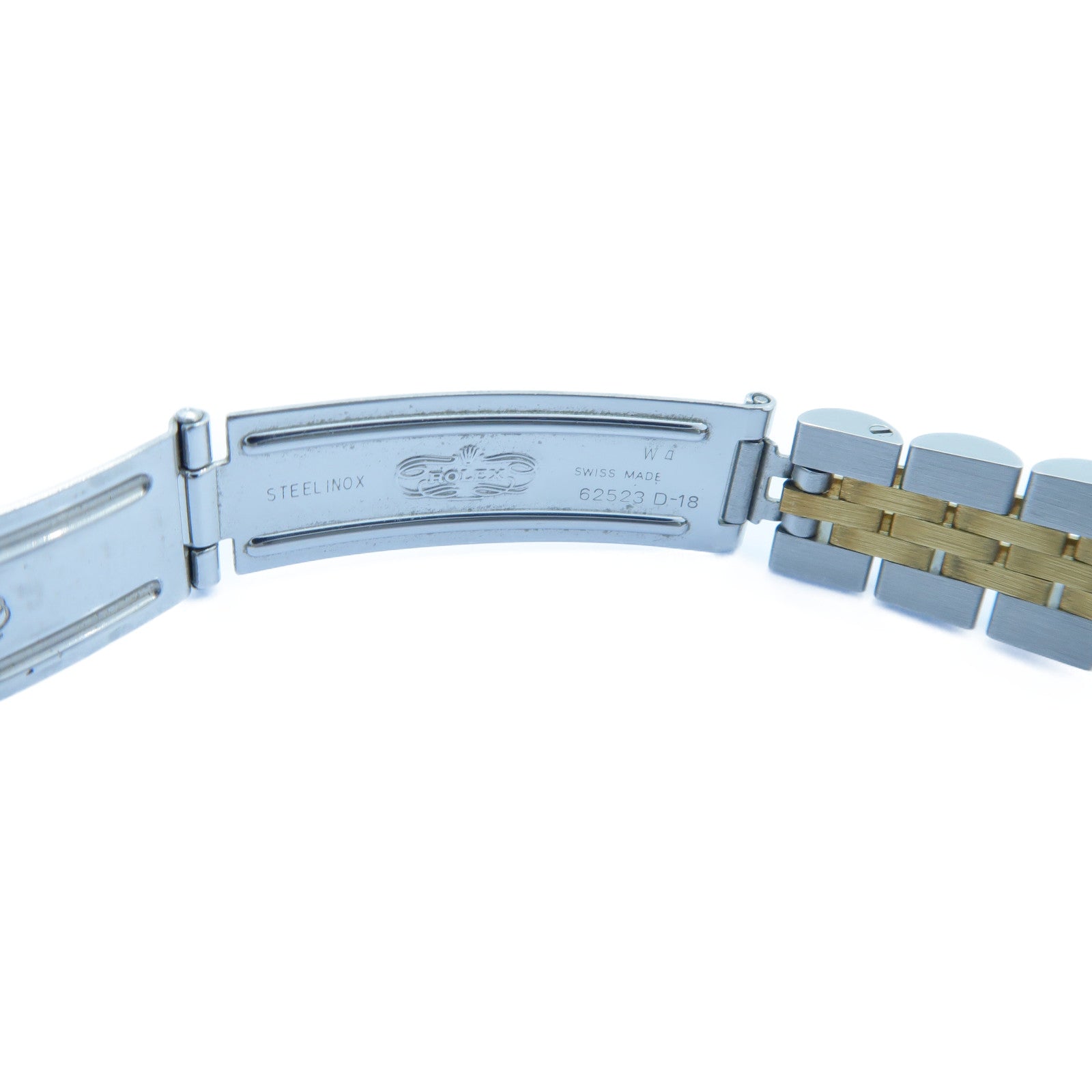 ROLEX Datejust 18K玫瑰金/不鏽鋼手錶自動機芯銀色