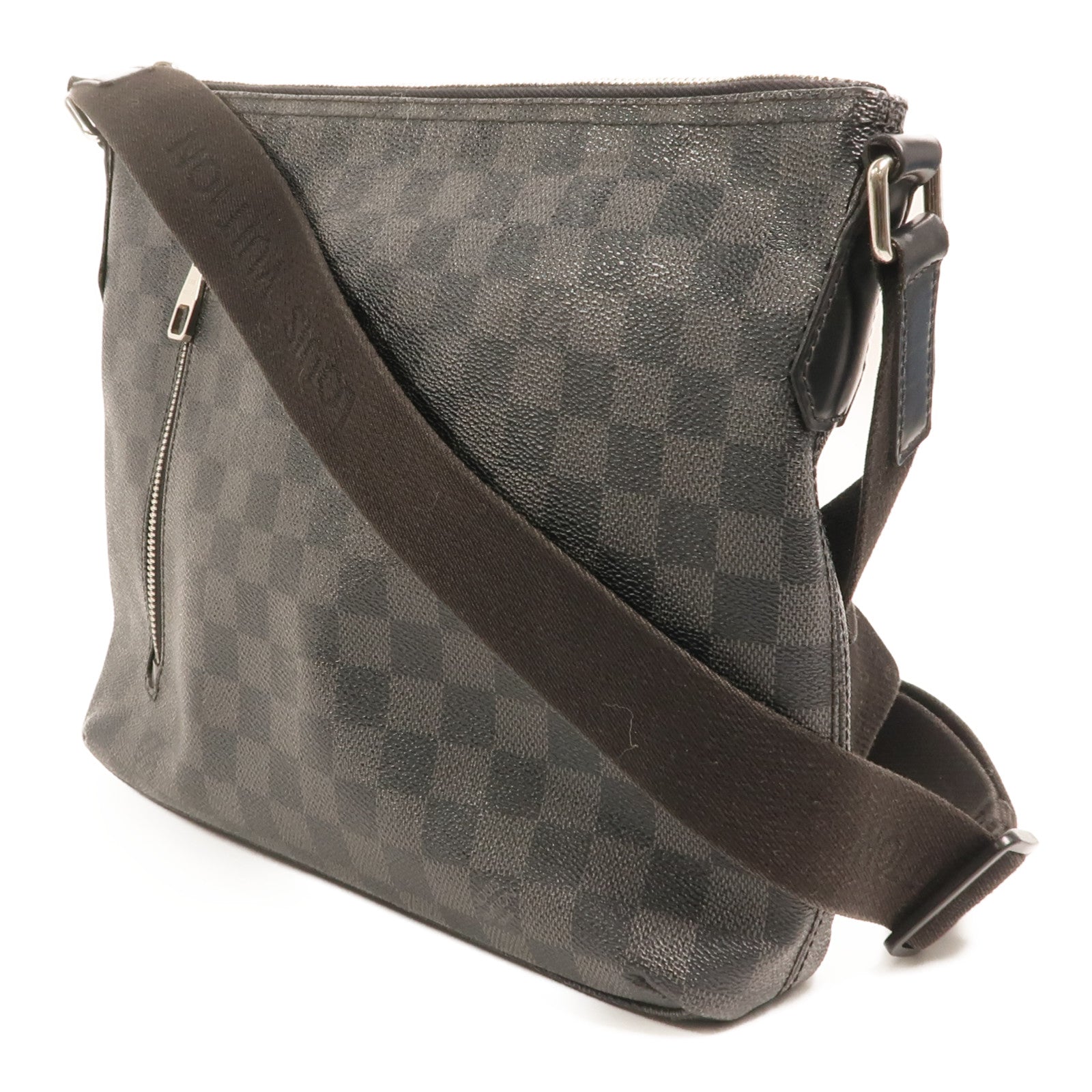 LOUIS VUITTON Damier Graphite Mick PM肩背袋
