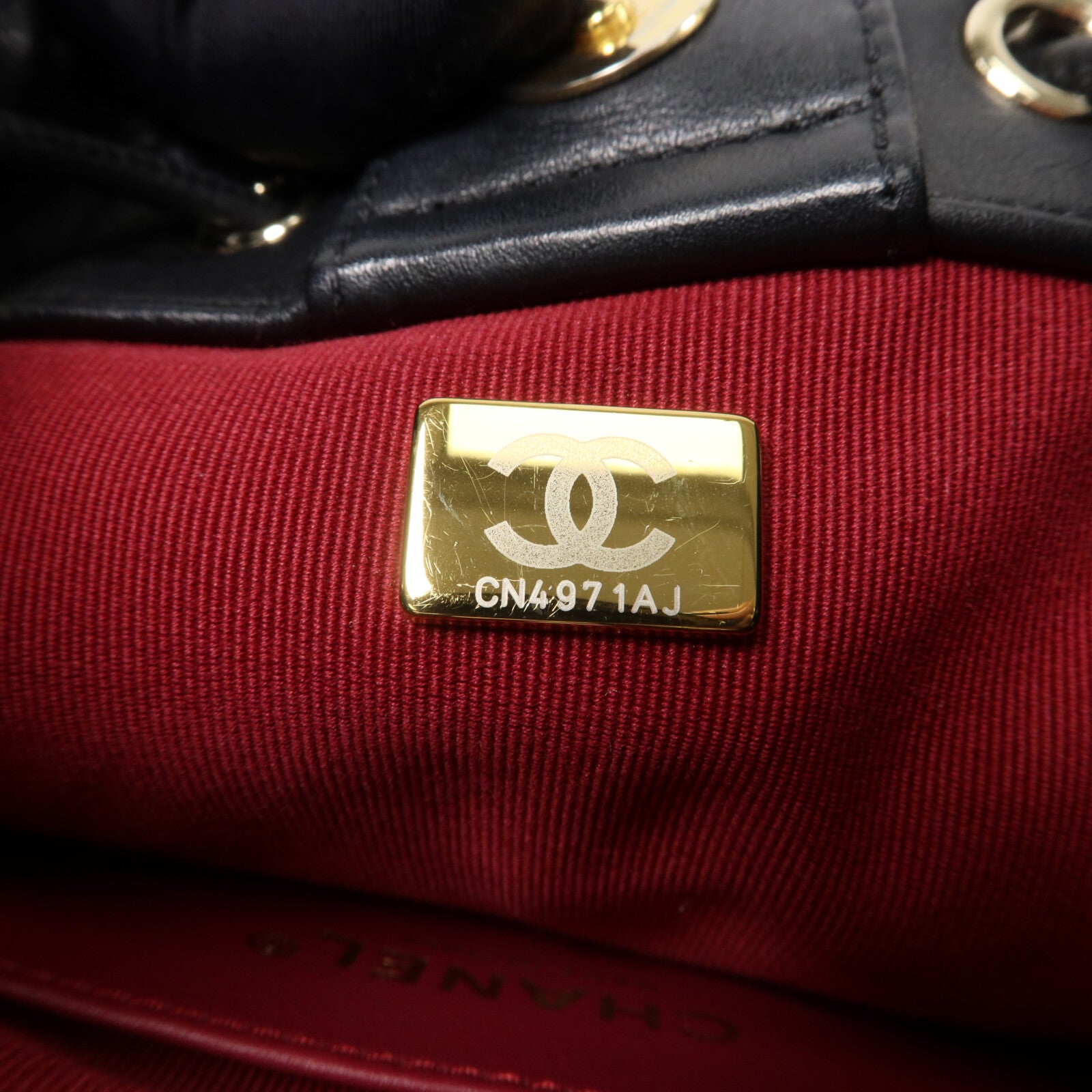CHANEL 羊皮皮革Backpack背包