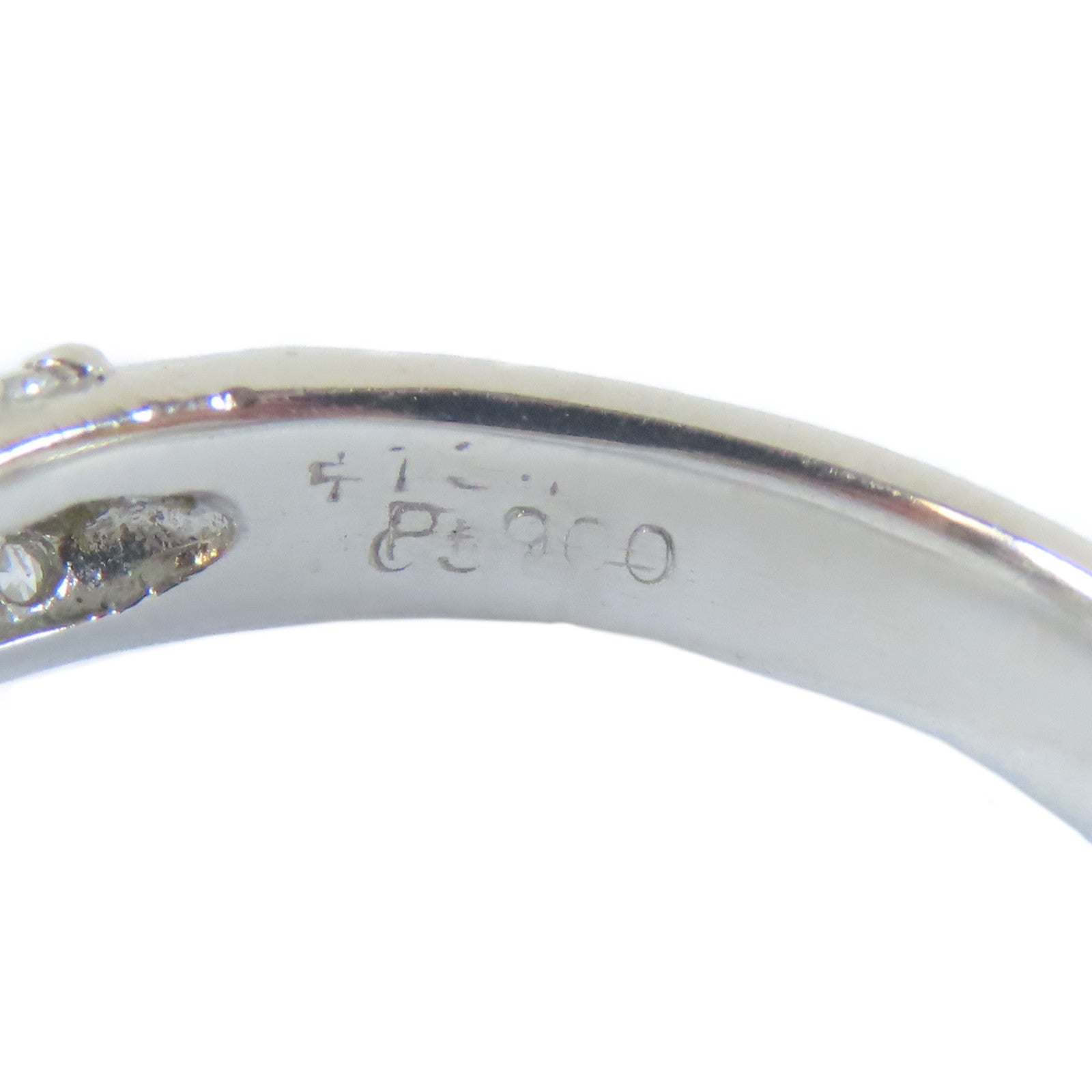 JEWELRY 【激減優惠】PT900白金Ring1.34ct鑽石戒指US#7.25