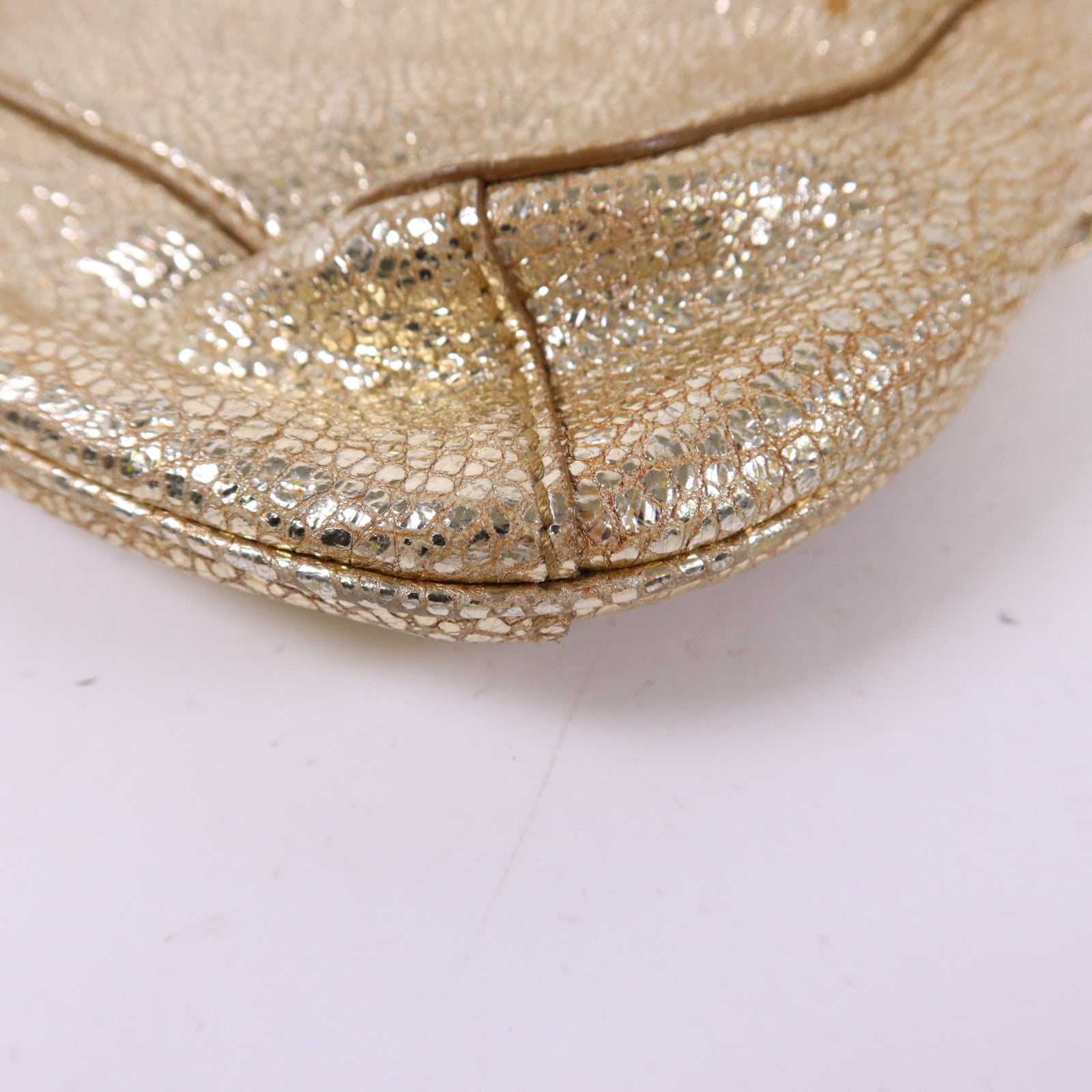 YVES SAINT LAURENT 牛皮皮革Chain Shoulder Bag金扣鏈帶肩背袋