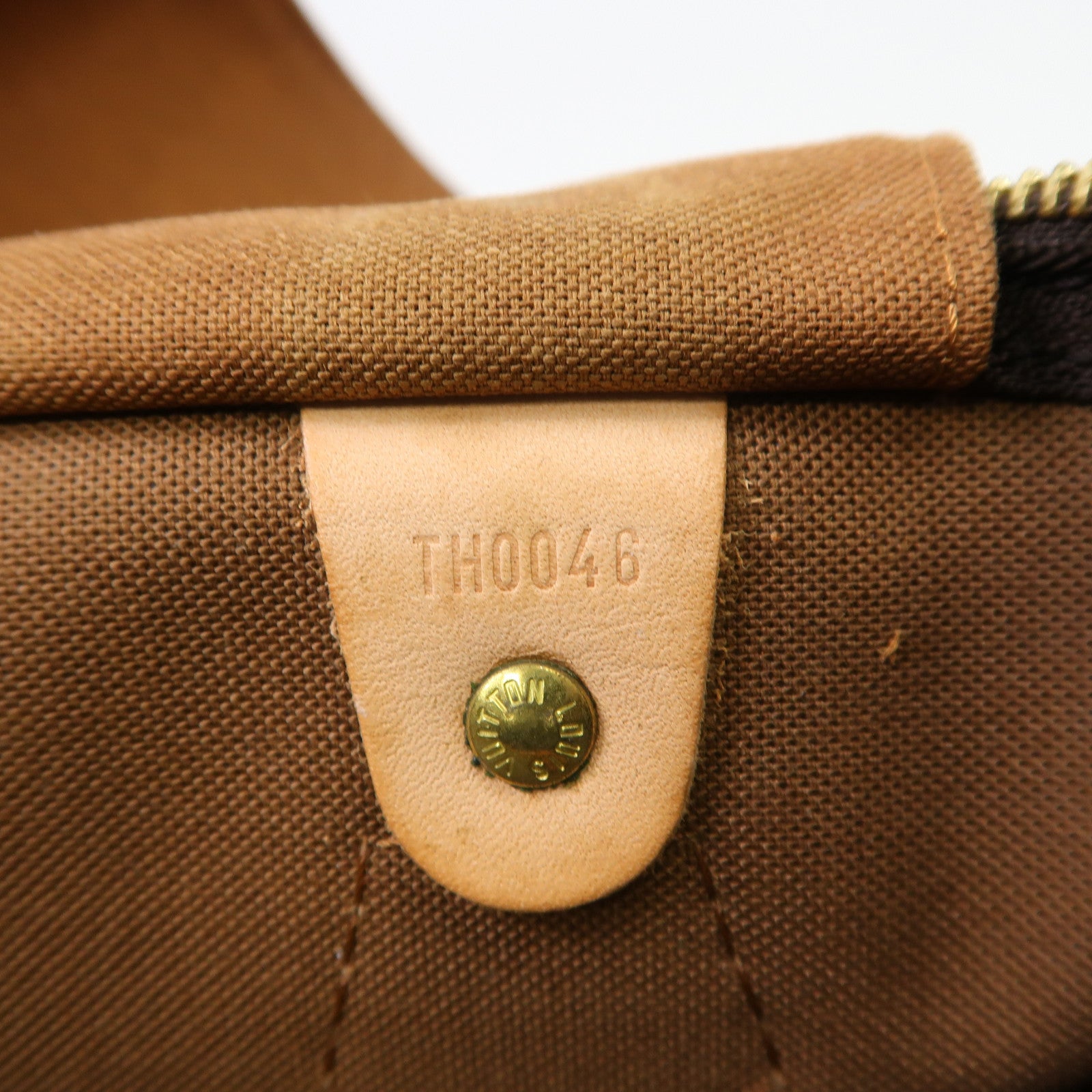 LOUIS VUITTON Monogram Speedy 30金扣手挽袋啡色