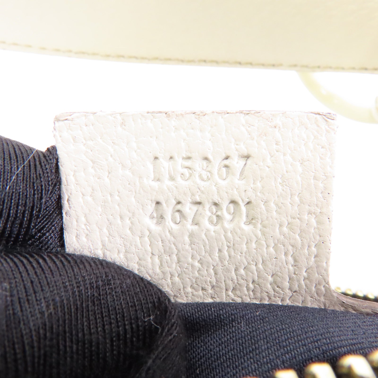 GUCCI 帆布/皮革Shoulder Bag銀扣肩背袋藍色/白色