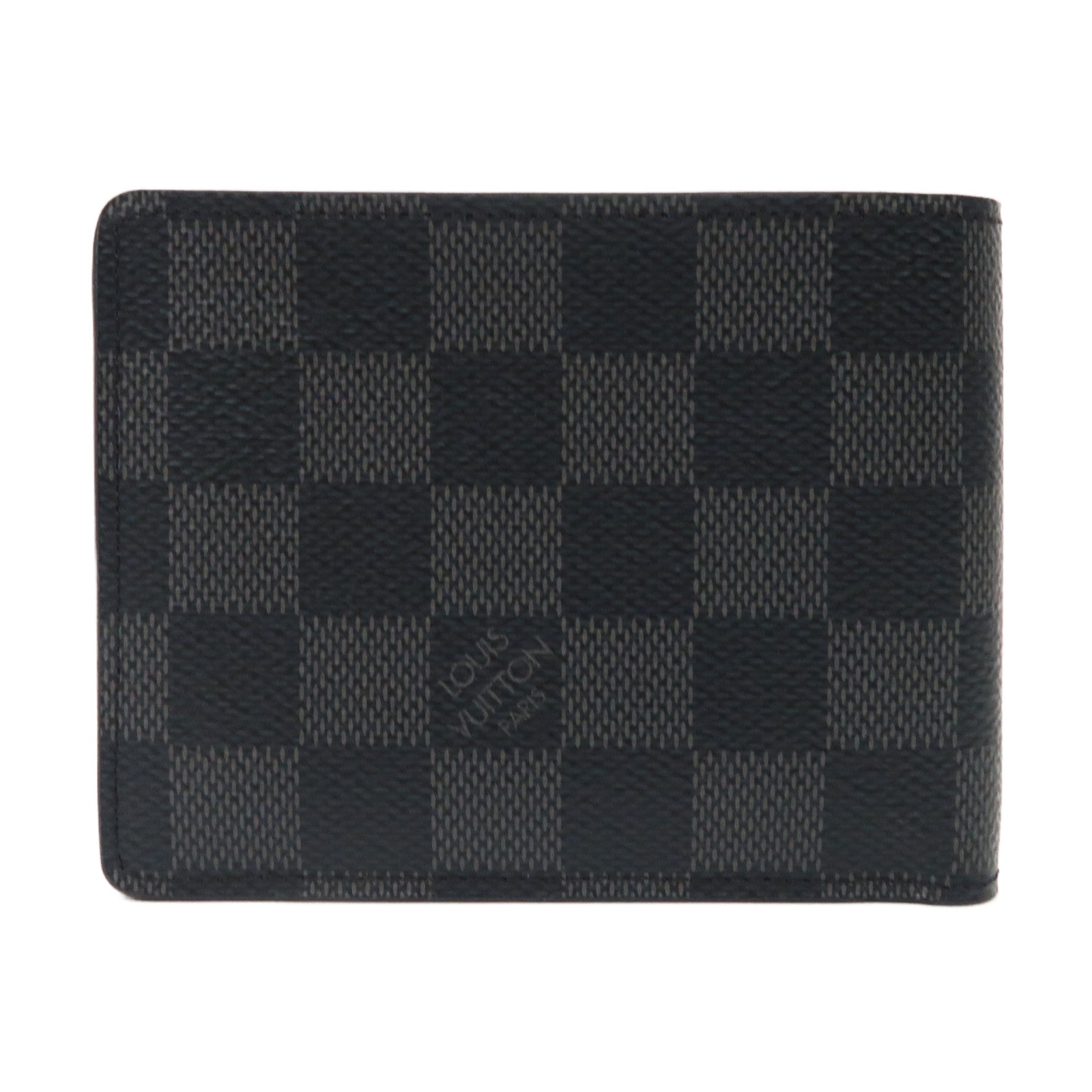 LOUIS VUITTON Damier Graphite Multiple Wallet錢包黑色