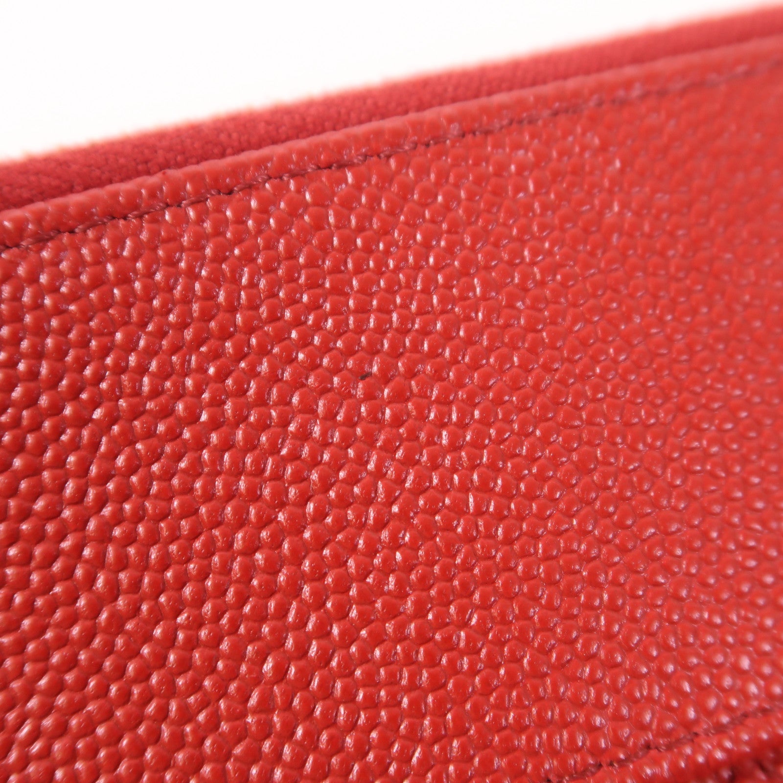 CHANEL 牛皮皮革Clutch金扣手拿包