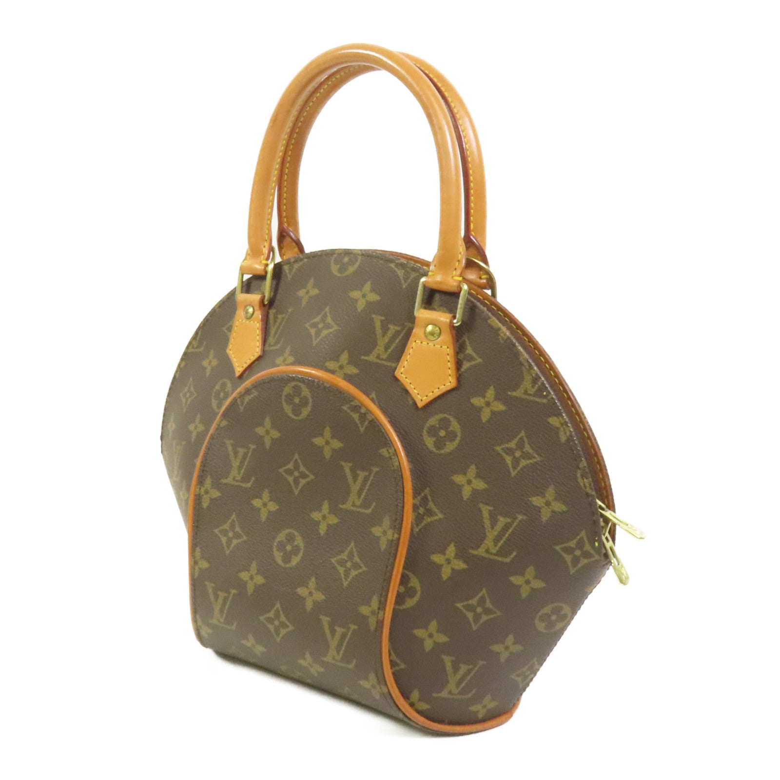 LOUIS VUITTON Monogram Ellipse PM金扣手挽袋