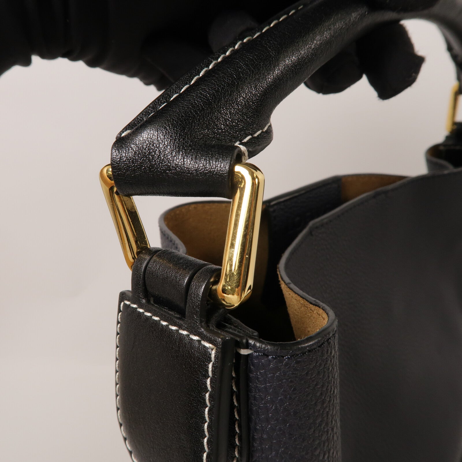 LOEWE 牛皮皮革2 Way Shoulder手挽肩背兩用袋