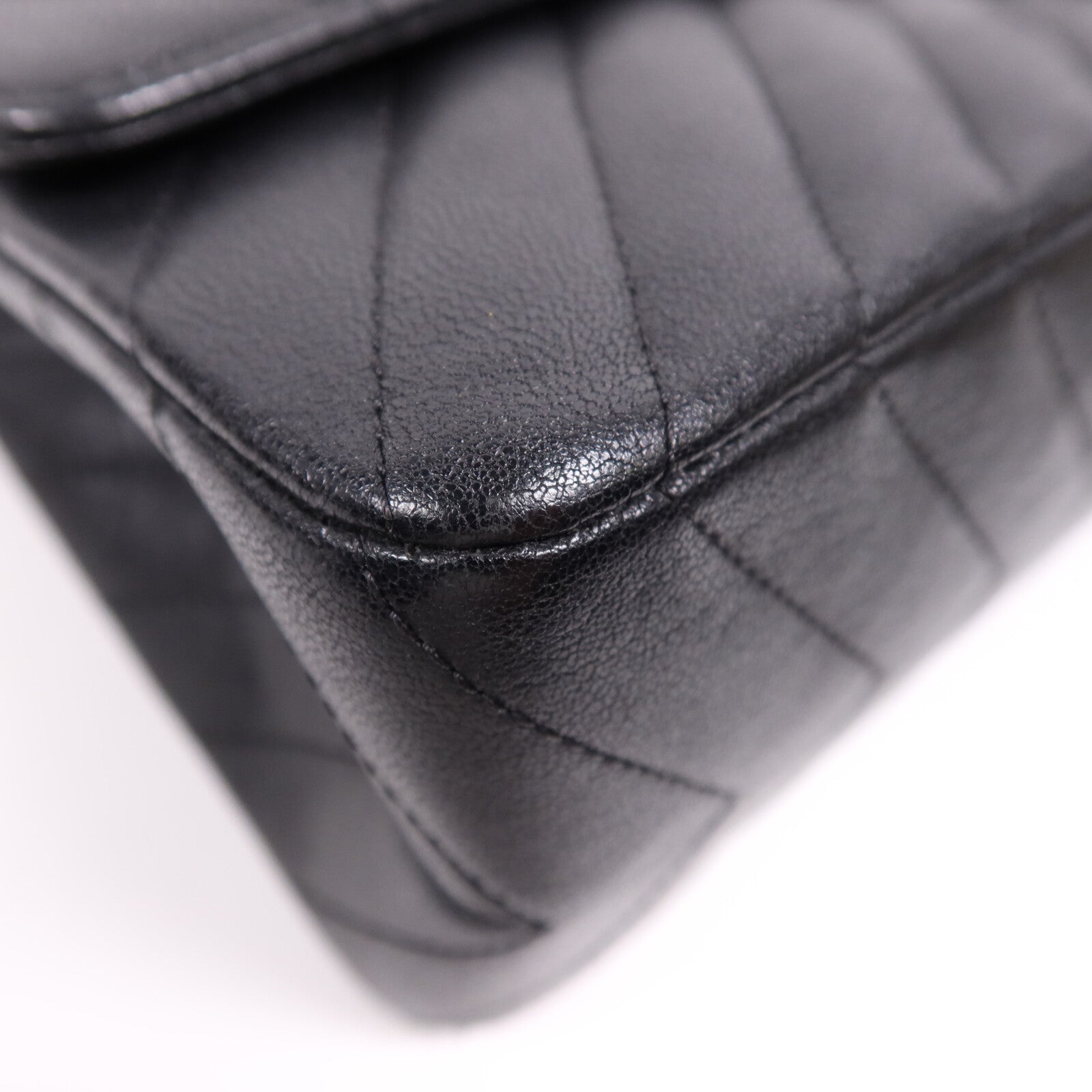 CHANEL 牛皮皮革2.55 (28cm)鏈帶肩背袋