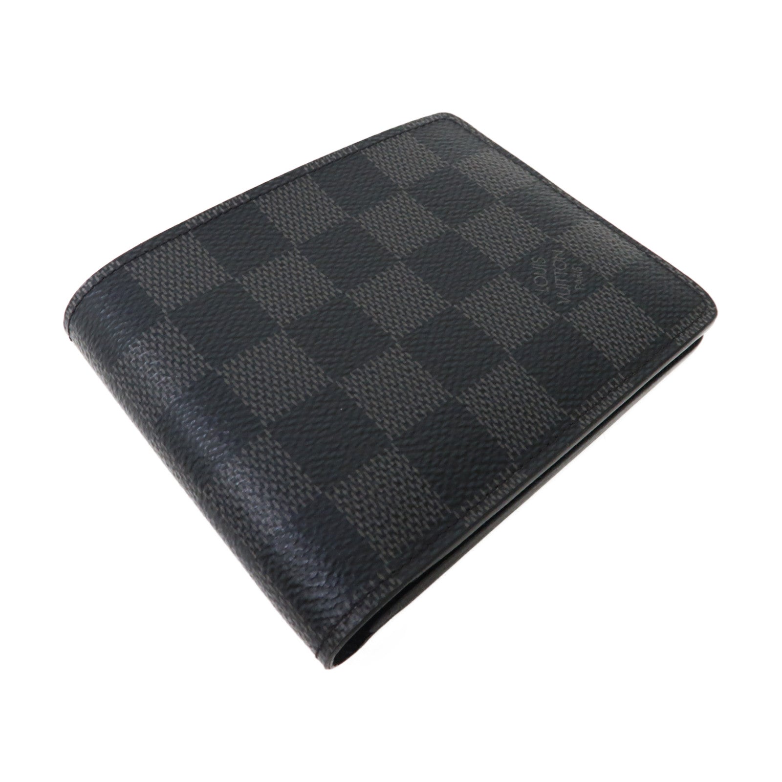 LOUIS VUITTON Damier Graphite Multiple Wallet錢包黑色