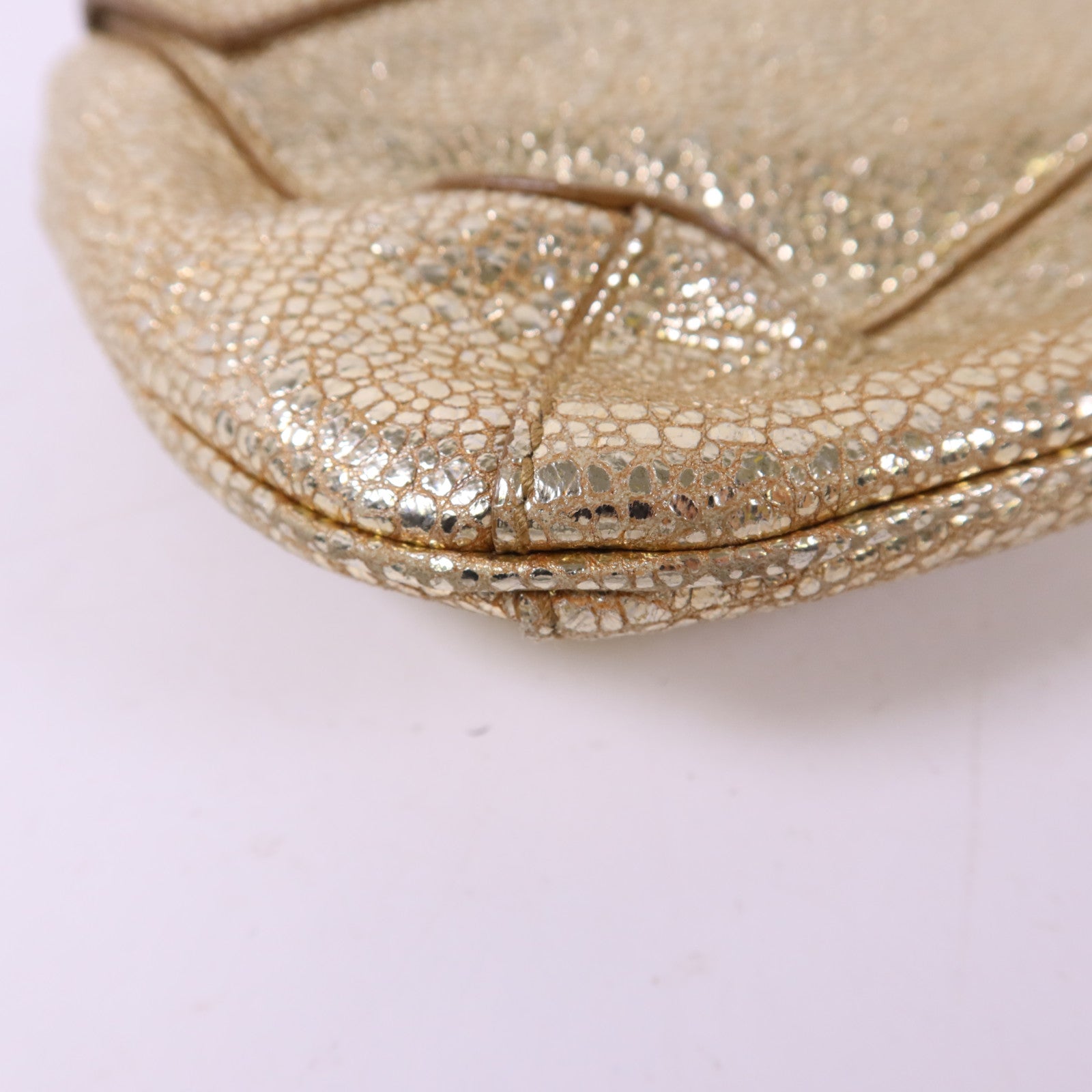 YVES SAINT LAURENT 牛皮皮革Chain Shoulder Bag金扣鏈帶肩背袋