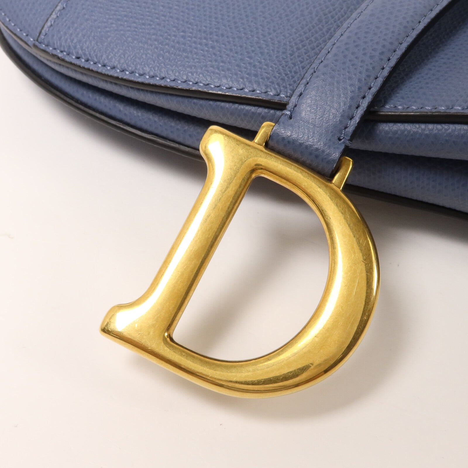 Dior 牛皮皮革Saddle Bag肩背袋