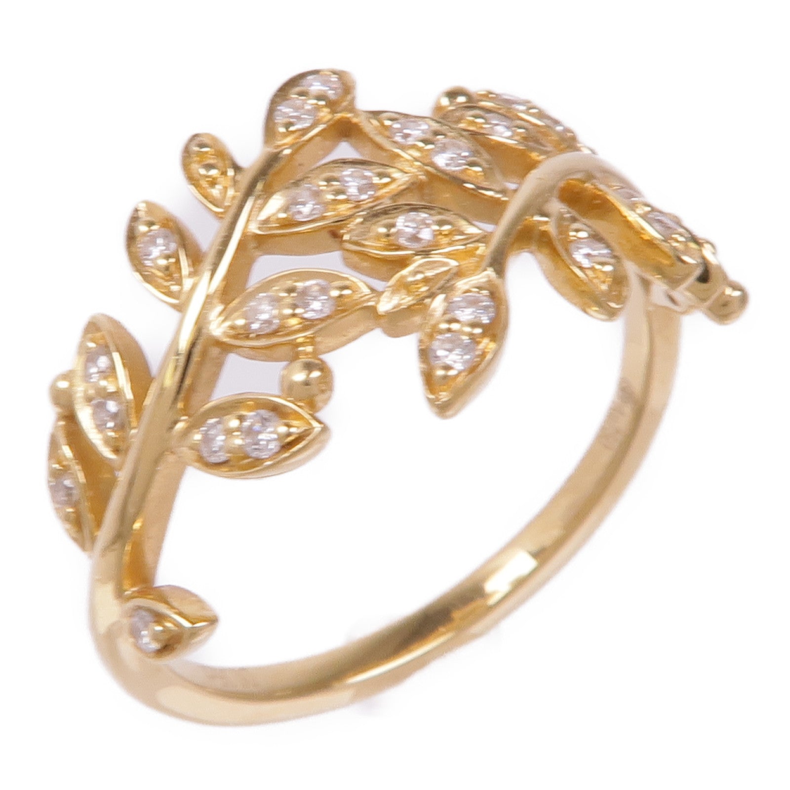JEWELRY Diamond Ring 18K Yellow Gold US#6.5