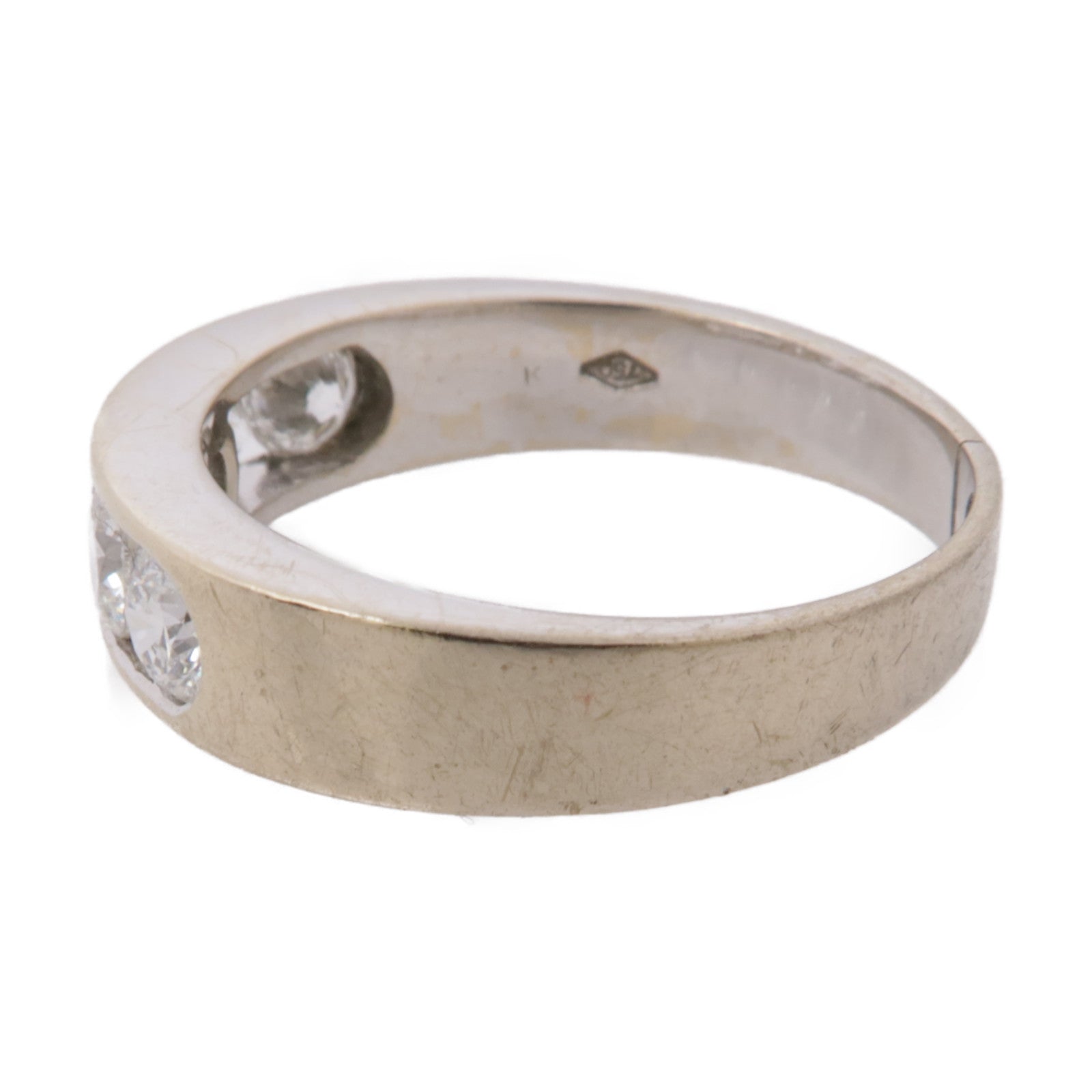 JEWELRY 18K白金Diamond Ring鑽石戒指US#7.25