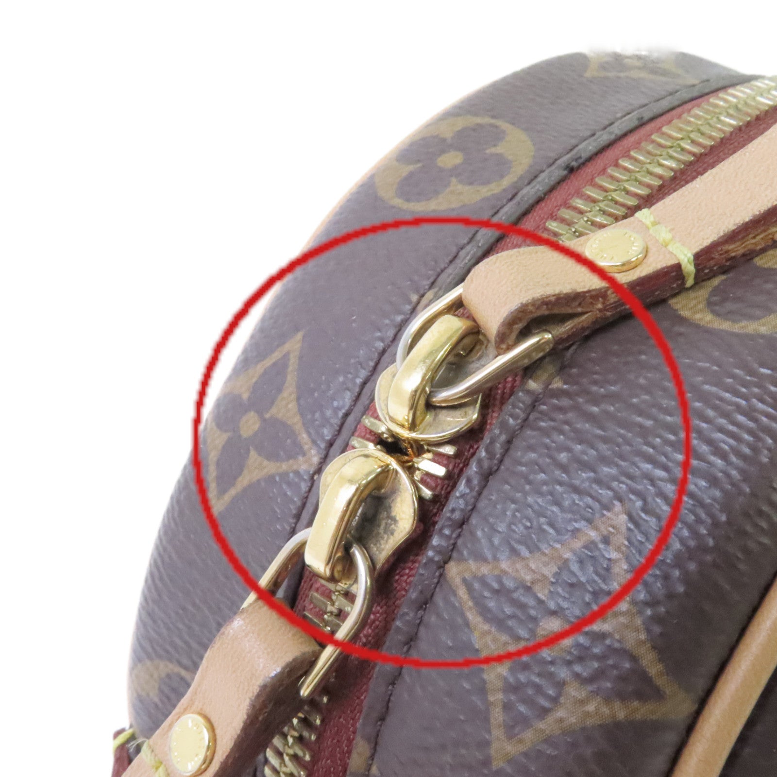 LOUIS VUITTON 【激減優惠】Monogram Boite Chapeau Souple Shoulder Bag金扣肩背袋啡色