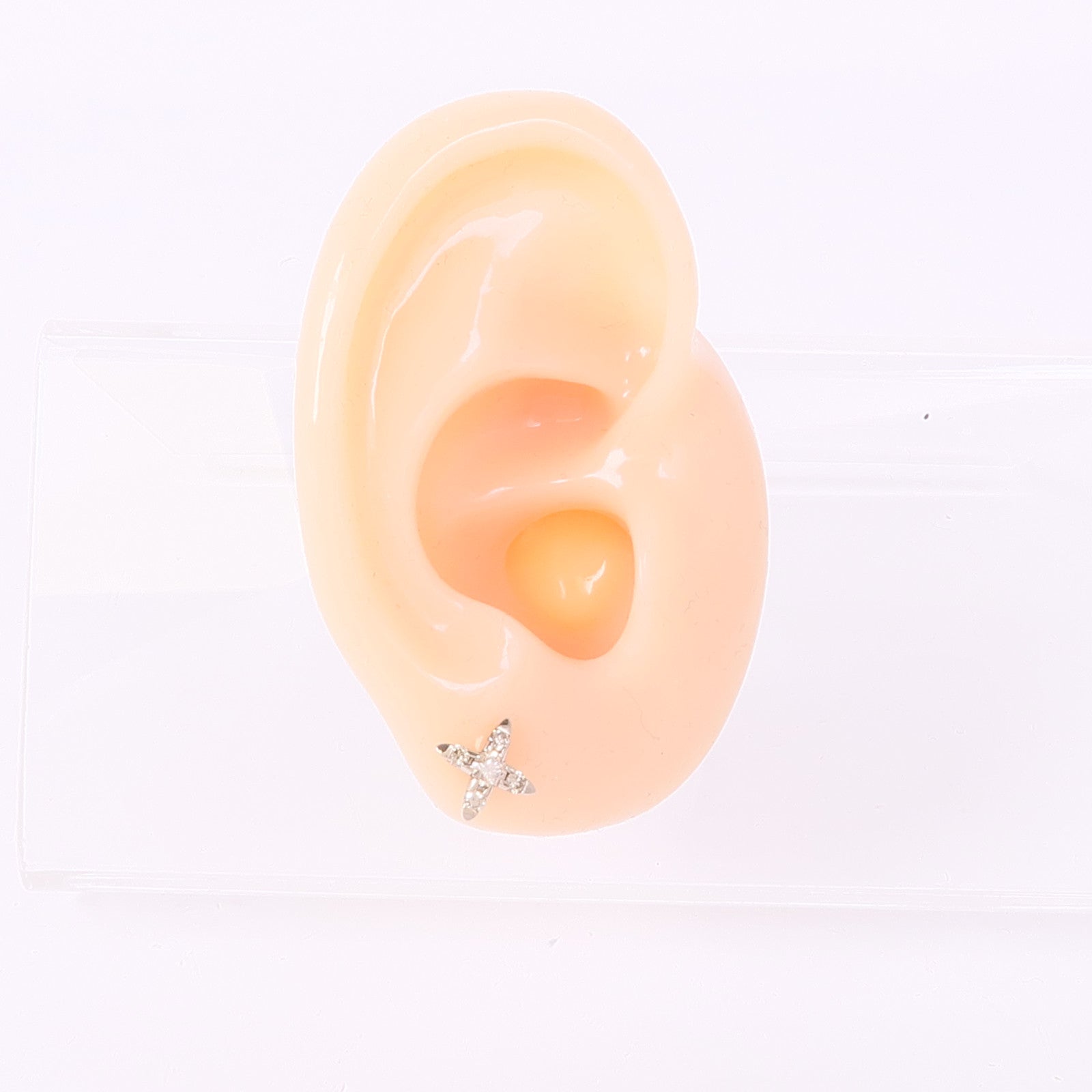 KASHIKEY 【激減優惠】18K白金Brown Diamond Earrings鑽石耳環